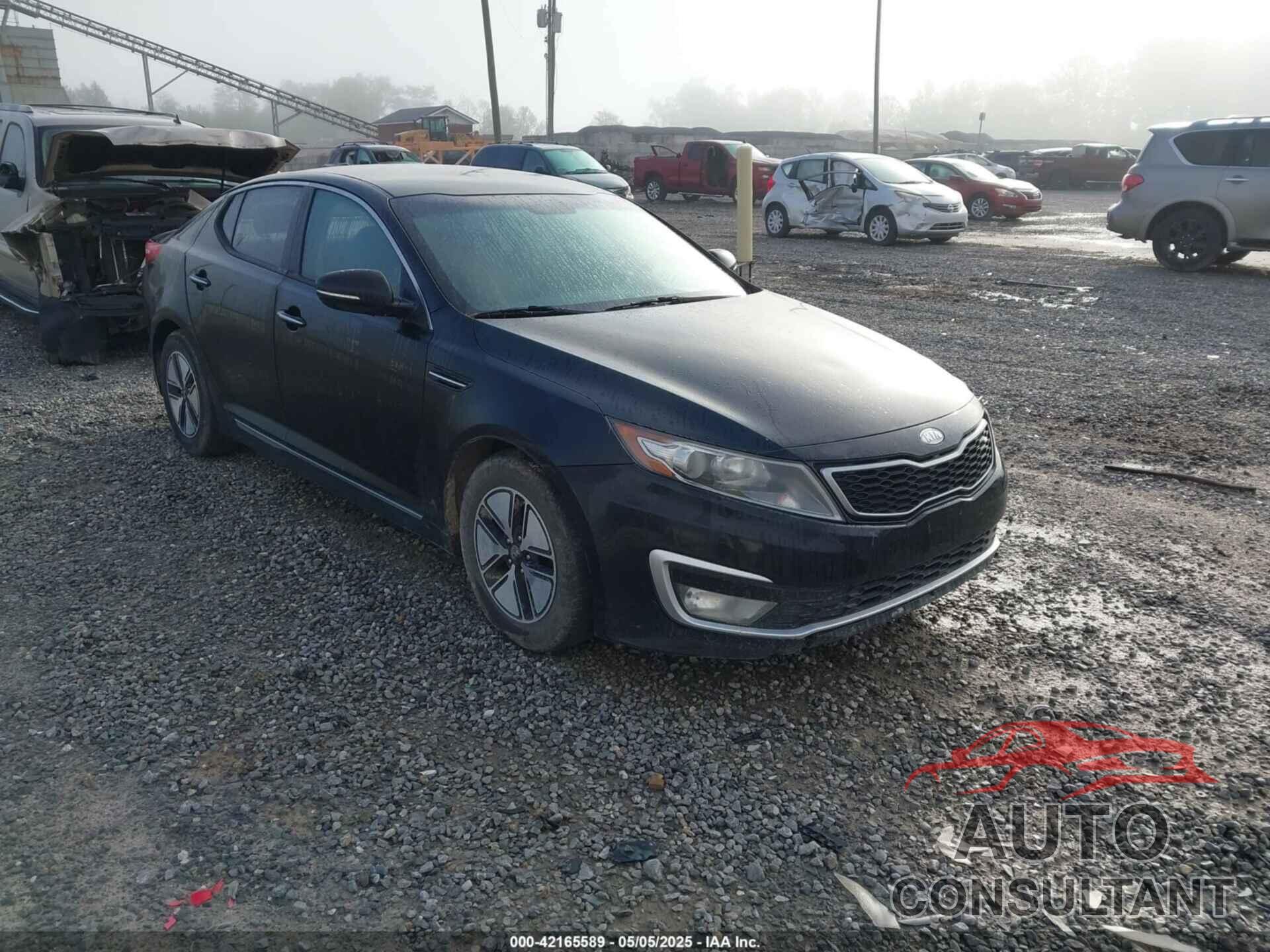 KIA OPTIMA HYBRID 2012 - KNAGM4AD7C5010458