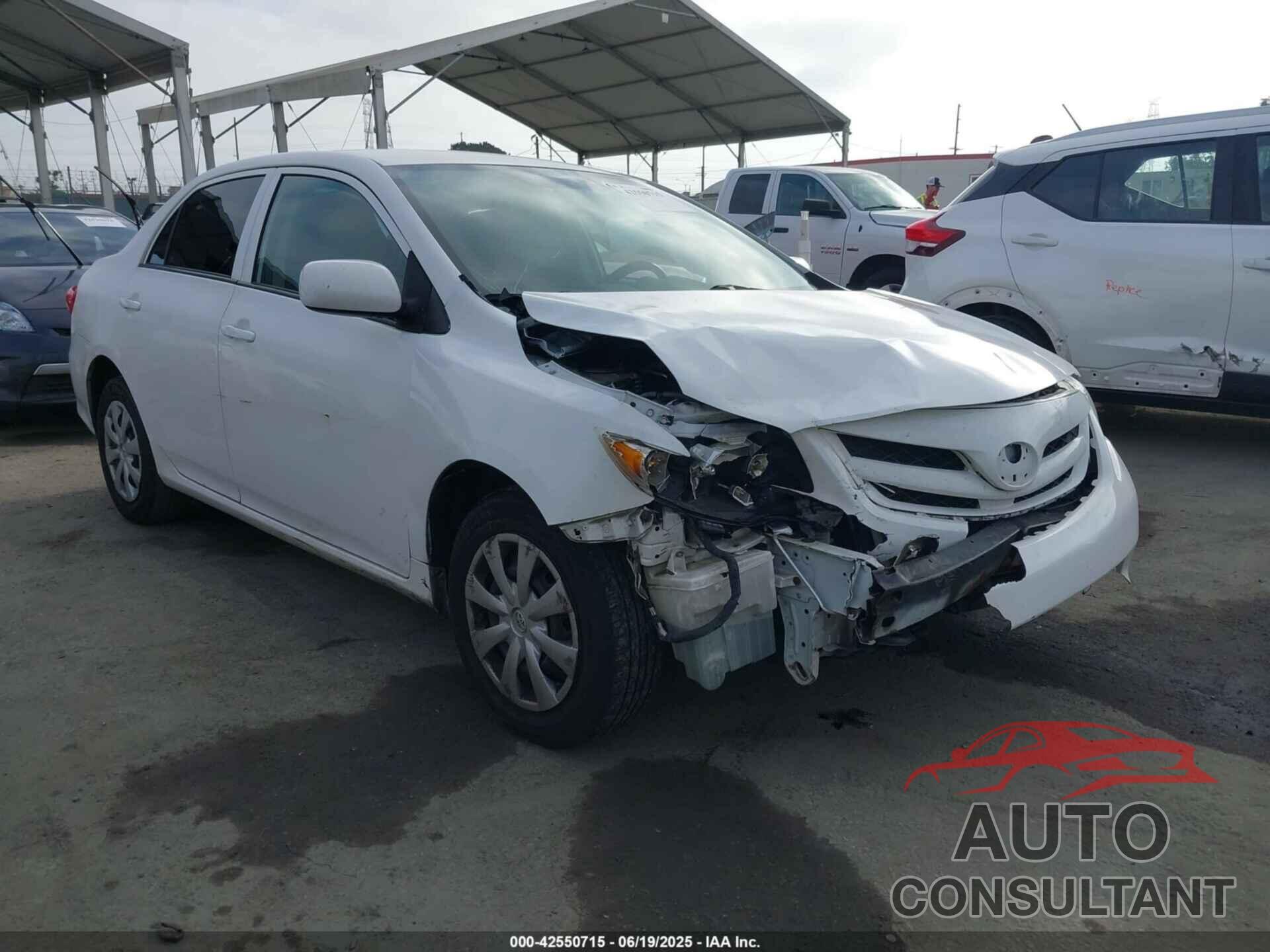 TOYOTA COROLLA 2012 - 2T1BU4EE5CC761013