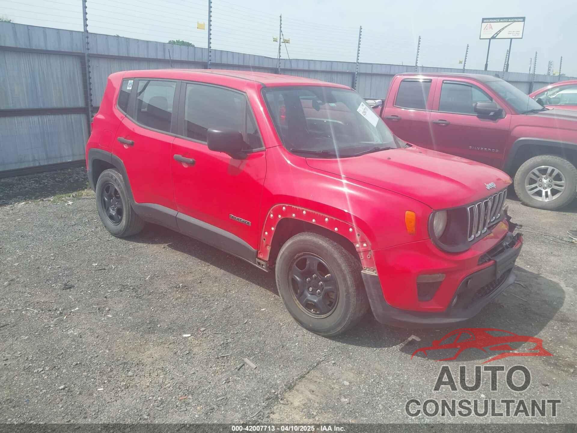 JEEP RENEGADE 2020 - ZACNJAAB6LPL66937
