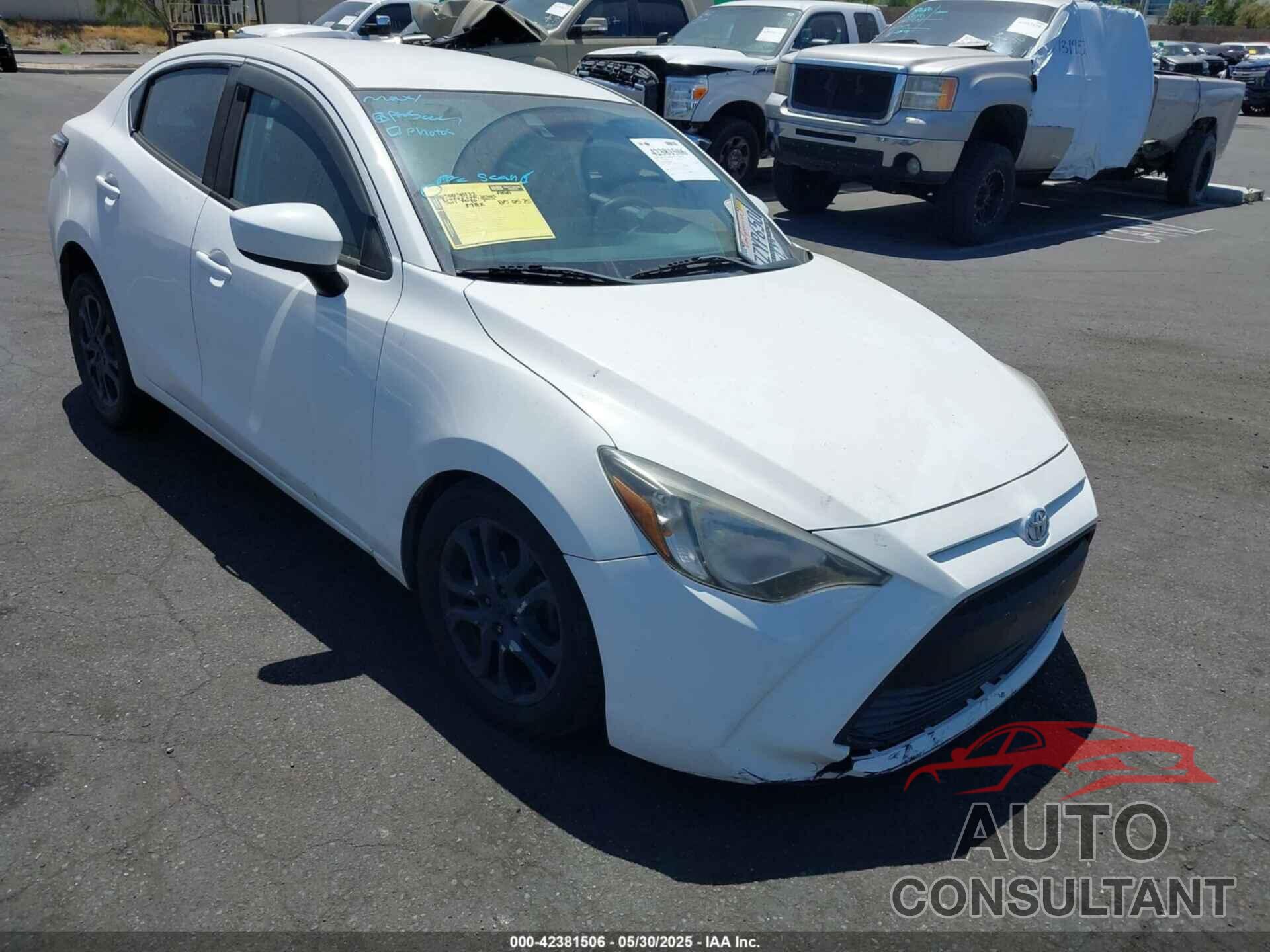 TOYOTA YARIS IA 2017 - 3MYDLBYV8HY147190