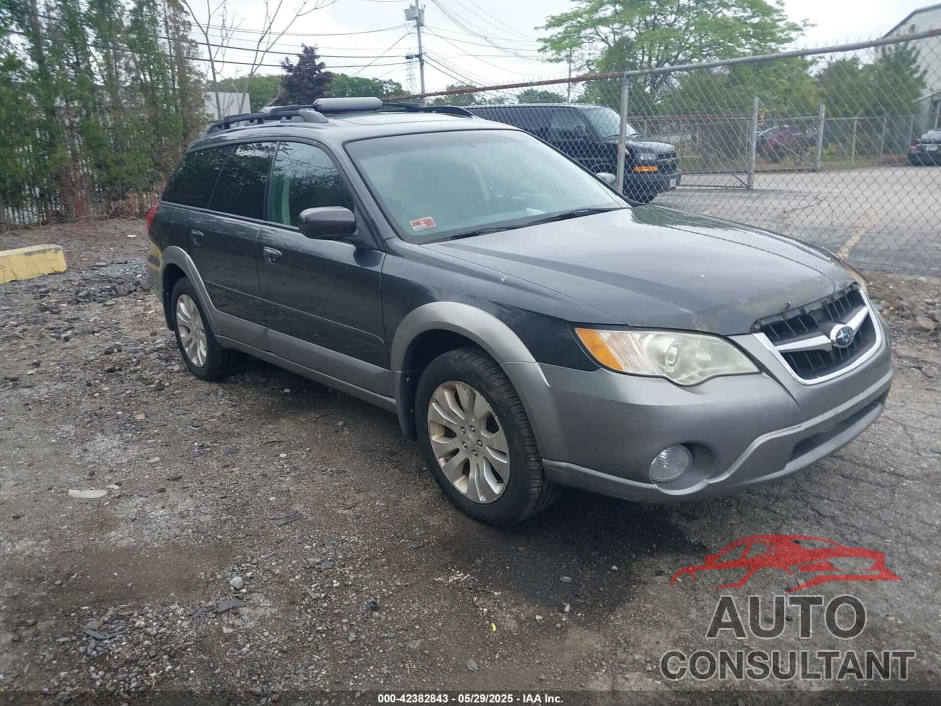 SUBARU OUTBACK 2009 - 4S4BP66C097323425