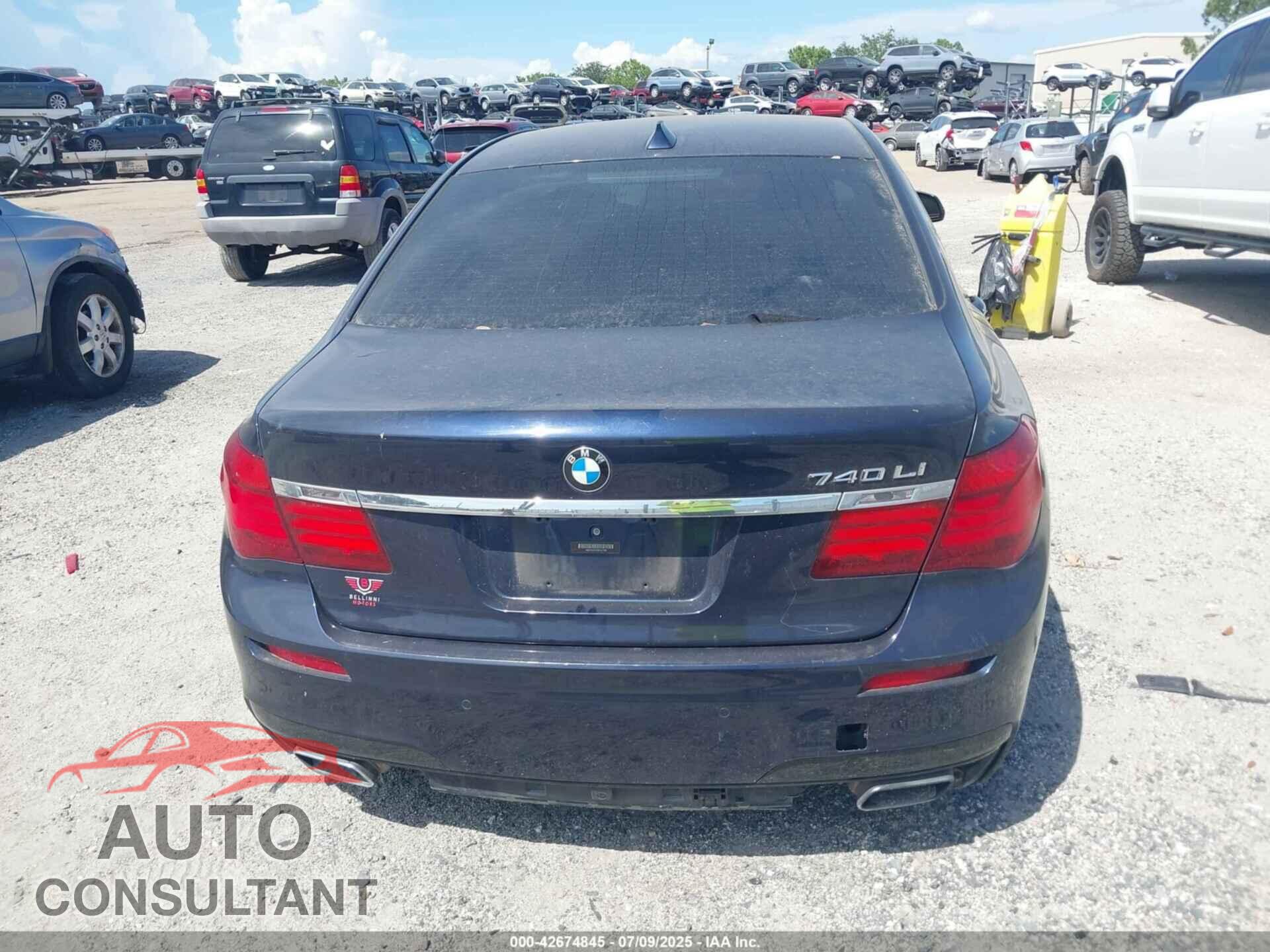 BMW 740LI 2013 - WBAYE4C57DD137158