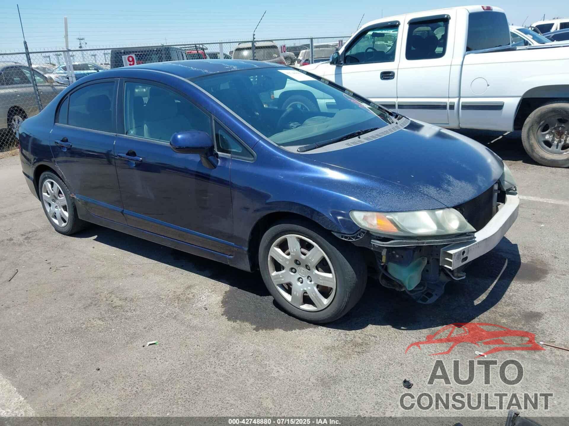 HONDA CIVIC 2009 - 2HGFA165X9H515503