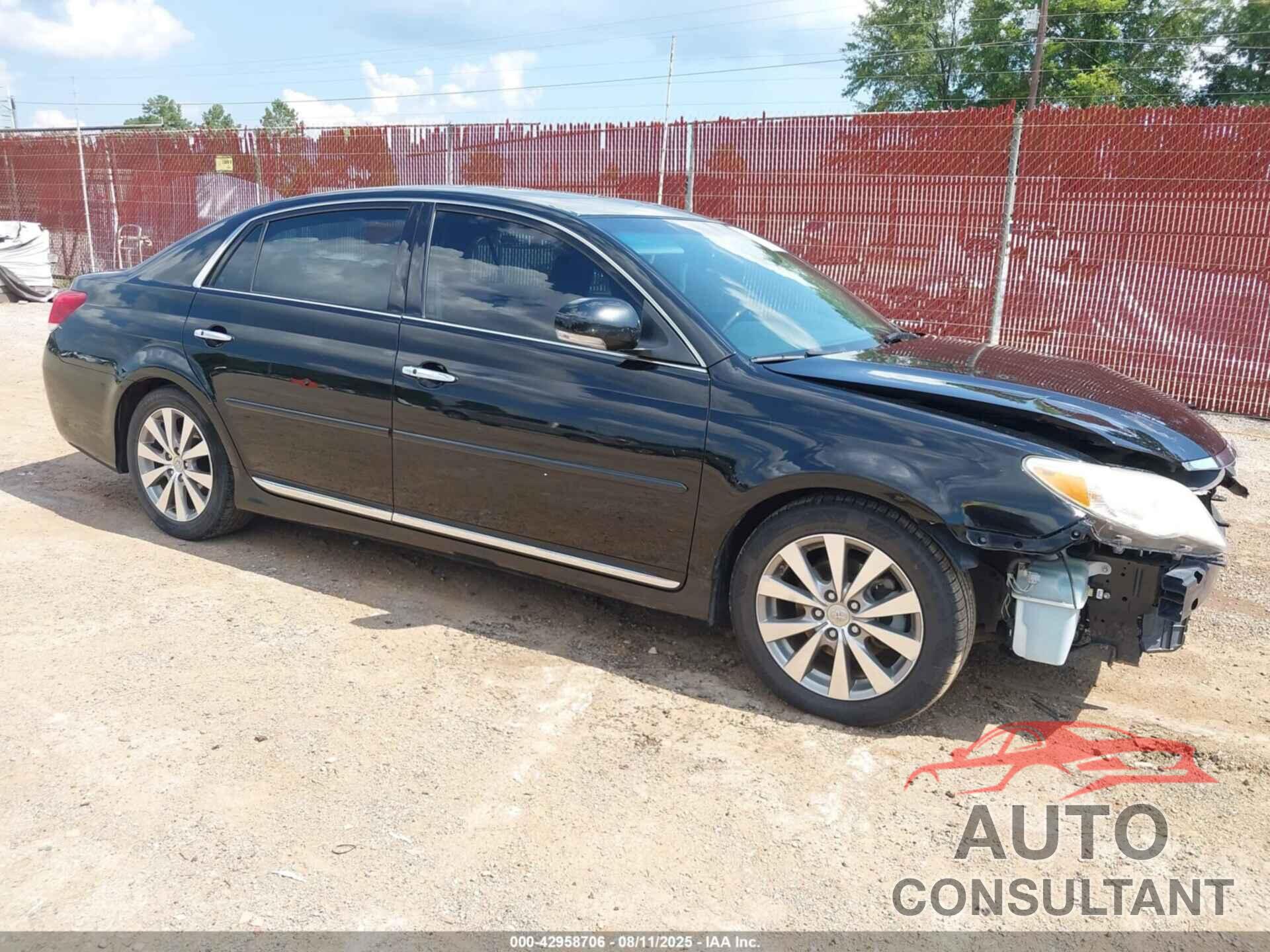 TOYOTA AVALON 2011 - 4T1BK3DB9BU415924