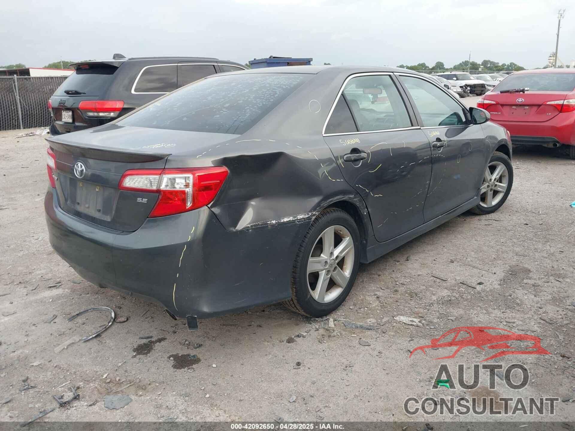 TOYOTA CAMRY 2013 - 4T1BF1FK8DU289581