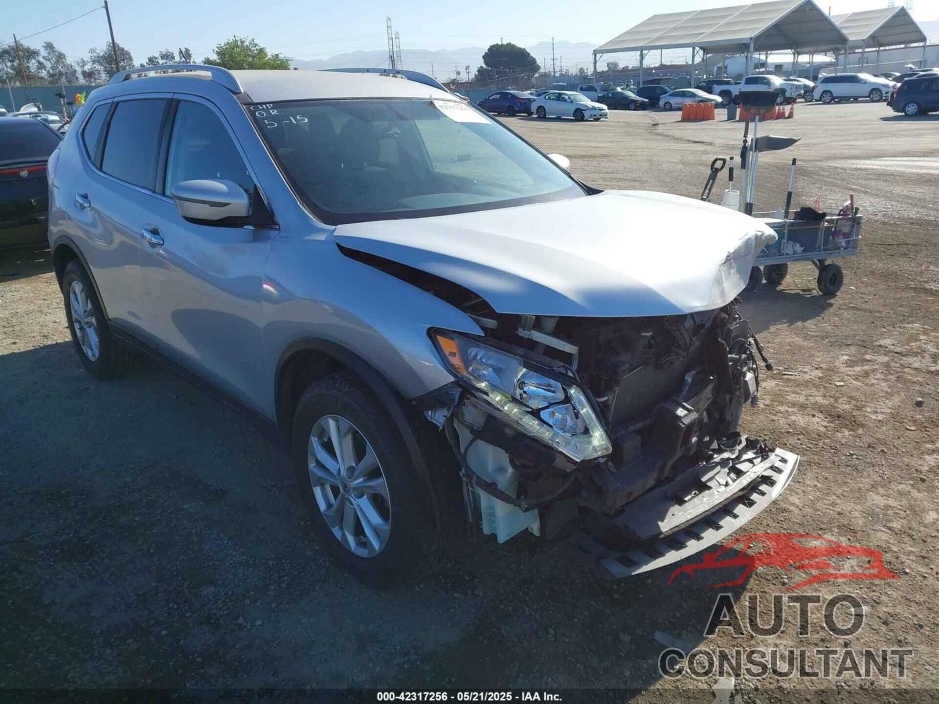 NISSAN ROGUE 2016 - KNMAT2MT8GP666178