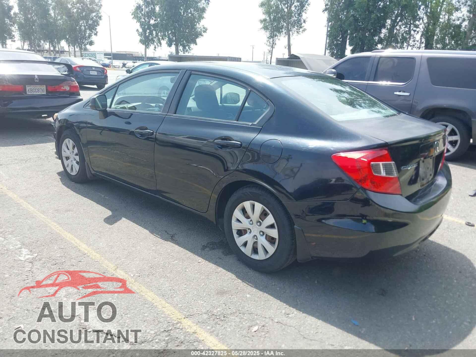 HONDA CIVIC 2012 - 19XFB2F5XCE374176