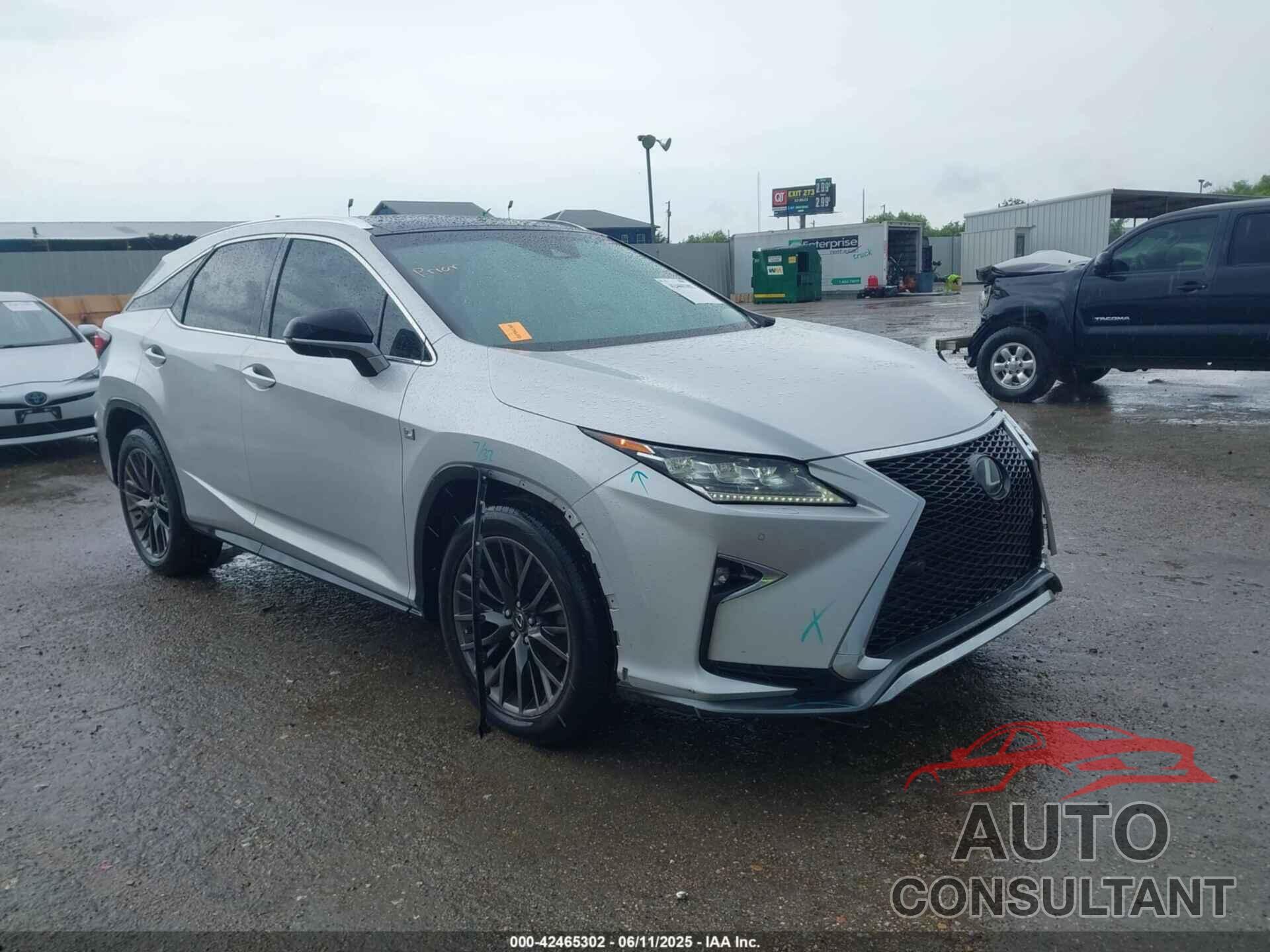 LEXUS RX 350 2017 - 2T2ZZMCA2HC041848