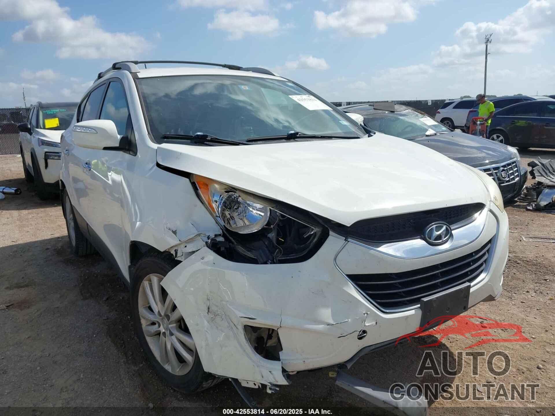 HYUNDAI TUCSON 2012 - KM8JU3AC7CU535614