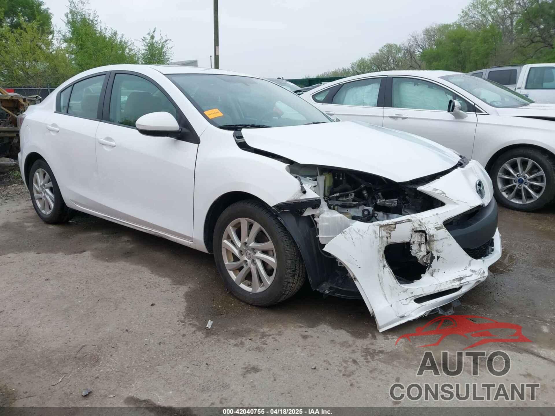 MAZDA MAZDA3 2012 - JM1BL1W73C1535753