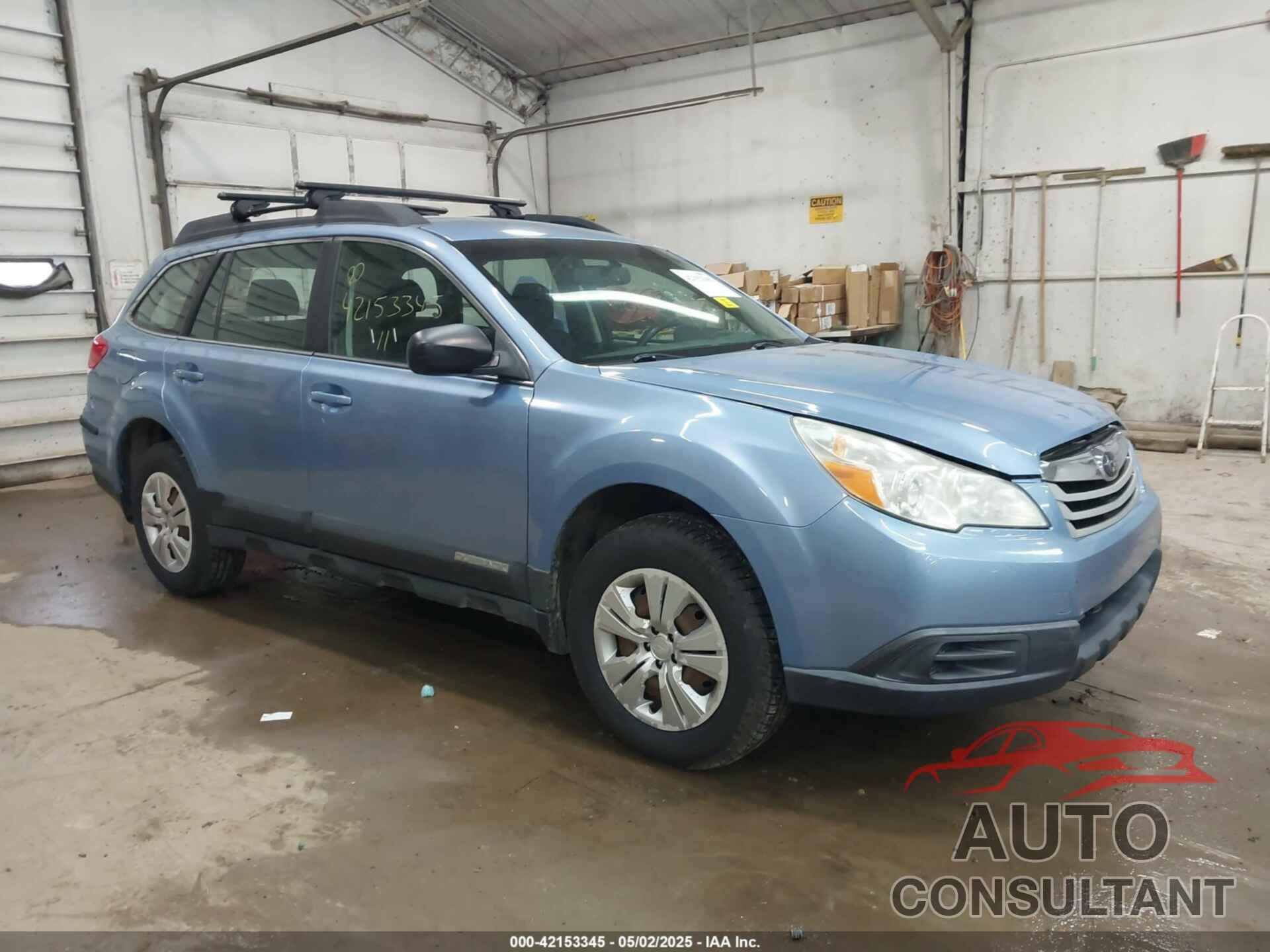 SUBARU OUTBACK 2011 - 4S4BRBAC5B1407551