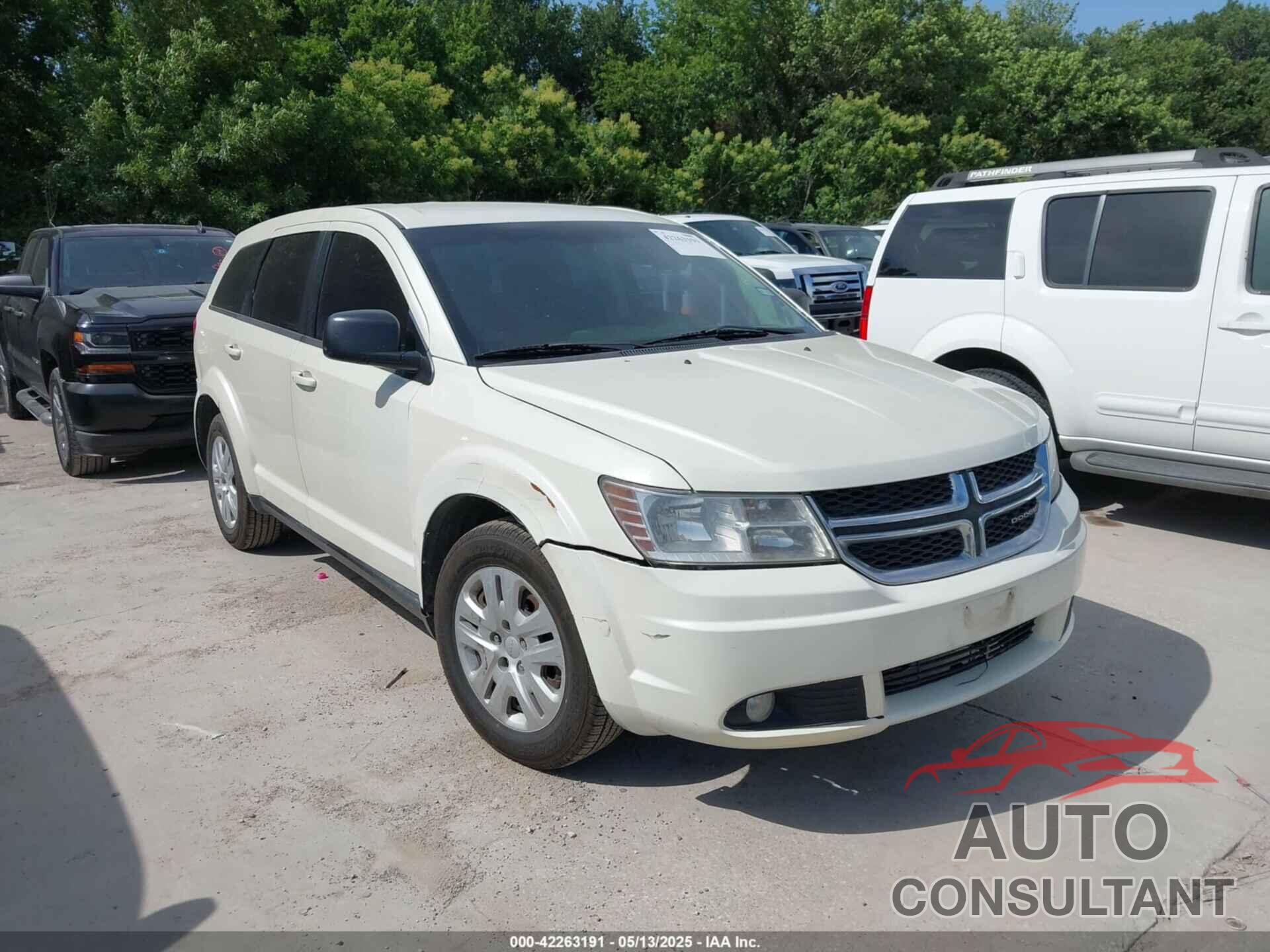 DODGE JOURNEY 2013 - 3C4PDCAB0DT723988