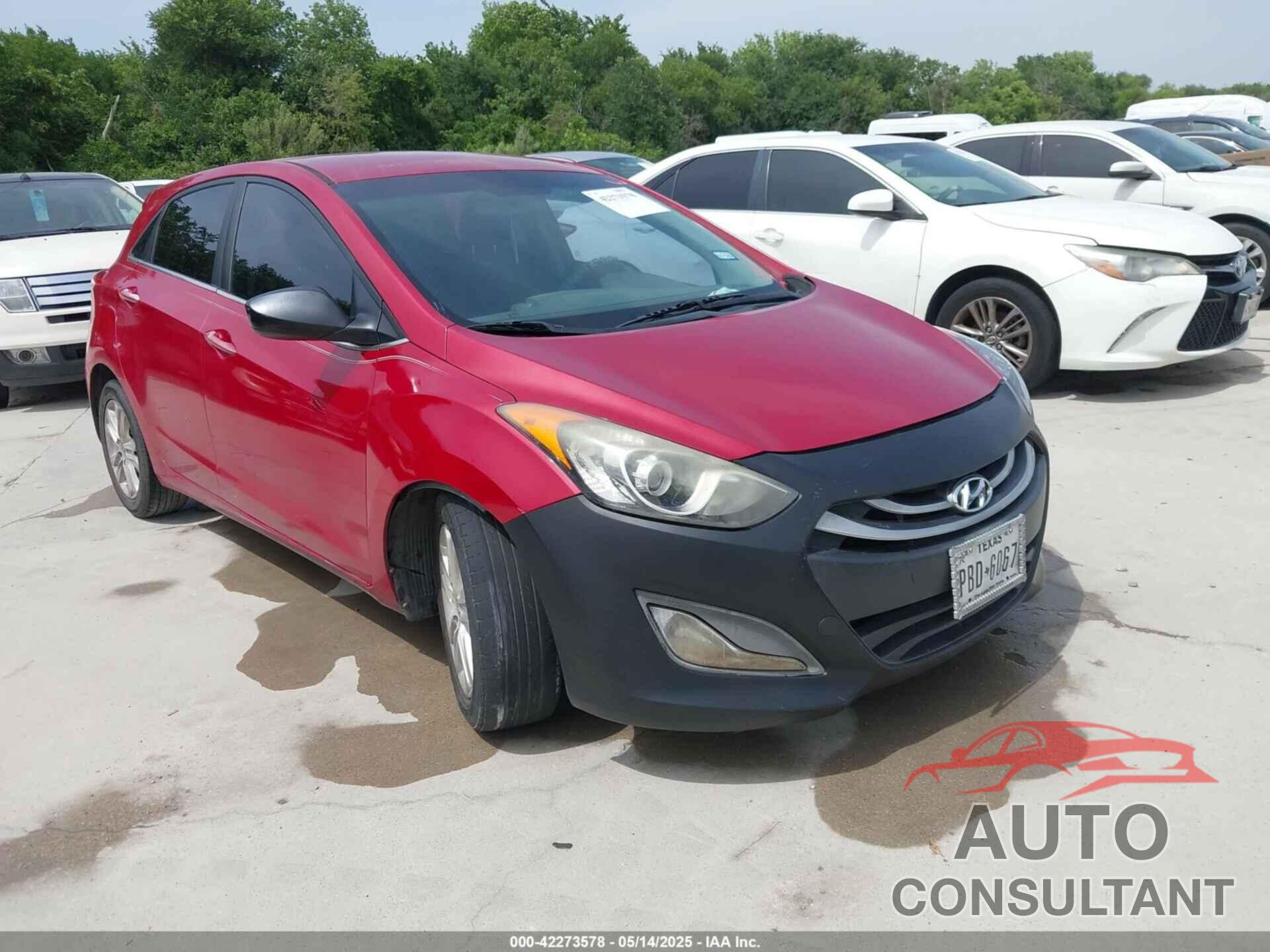 HYUNDAI ELANTRA GT 2013 - KMHD35LE3DU155312