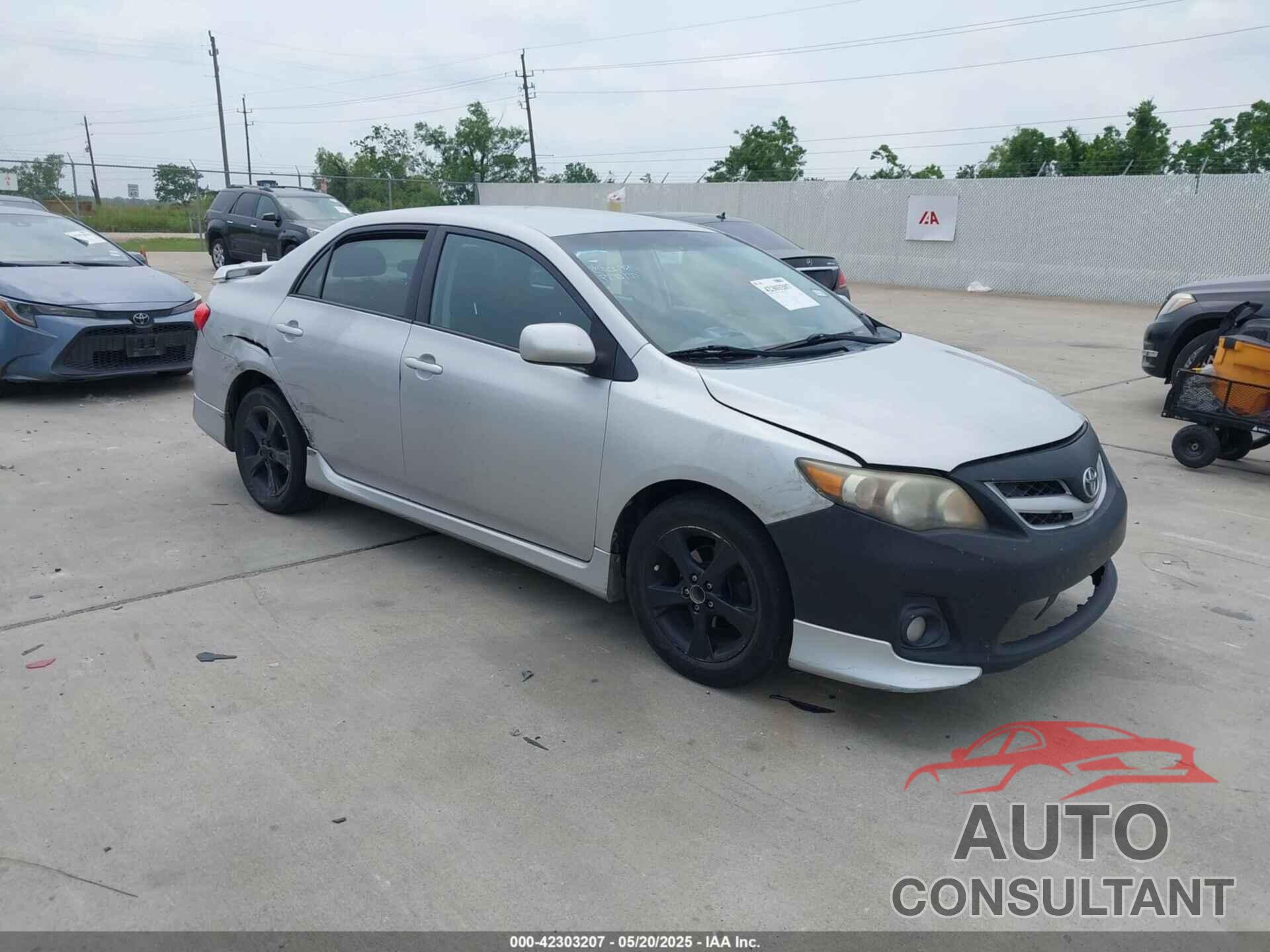 TOYOTA COROLLA 2012 - 2T1BU4EE3CC776321
