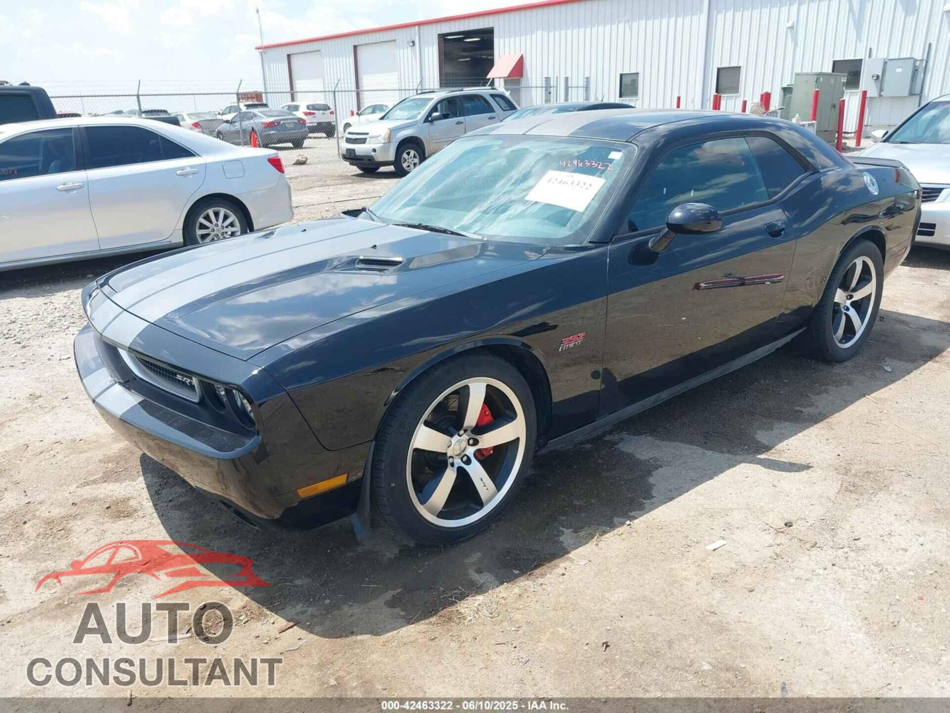 DODGE CHALLENGER 2012 - 2C3CDYCJ1CH106496