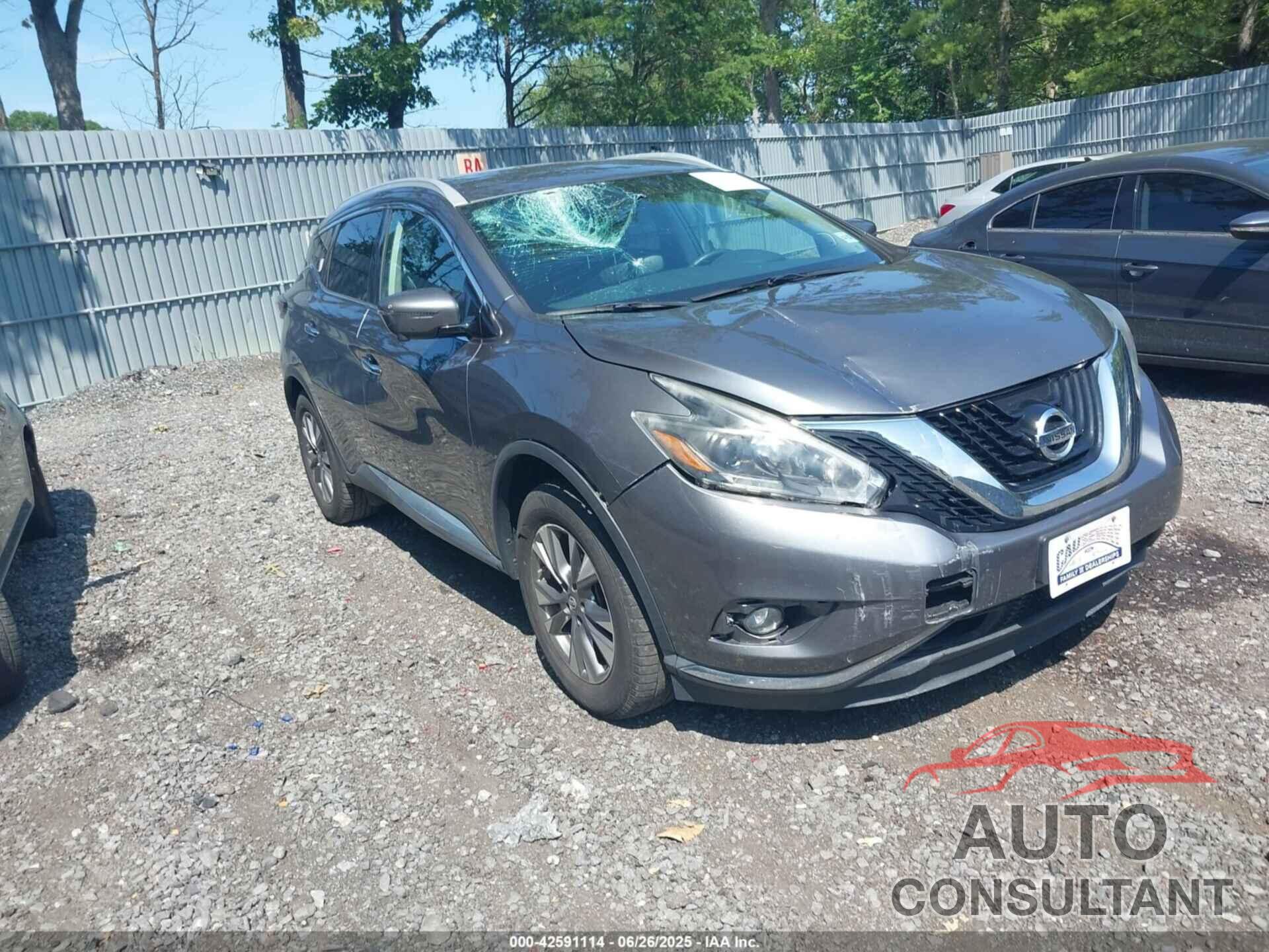 NISSAN MURANO 2018 - 5N1AZ2MH3JN200733