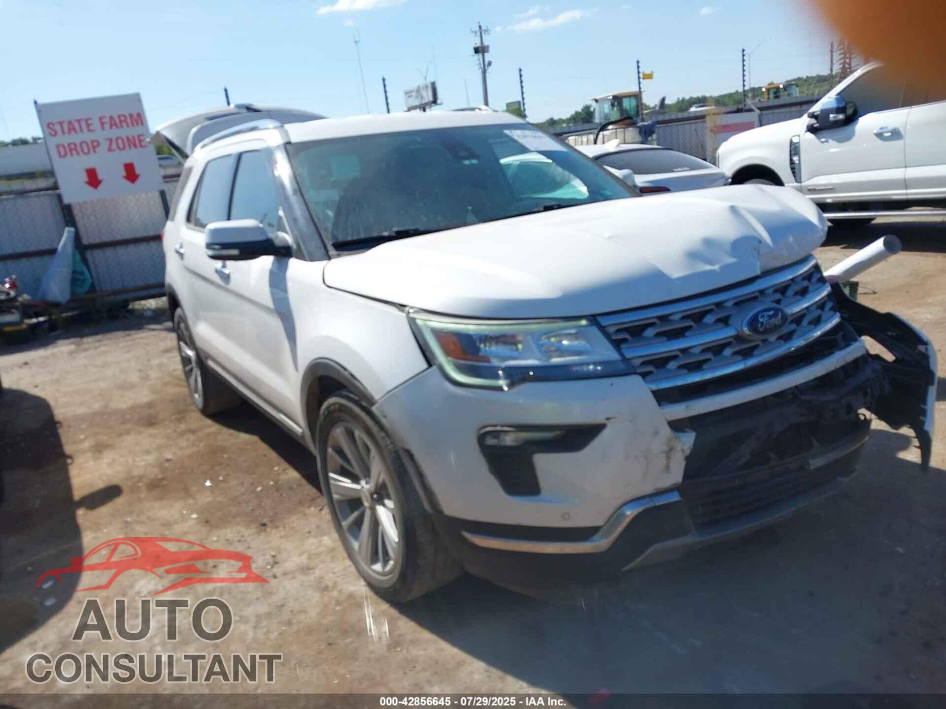FORD EXPLORER 2018 - 1FM5K7F82JGB74971
