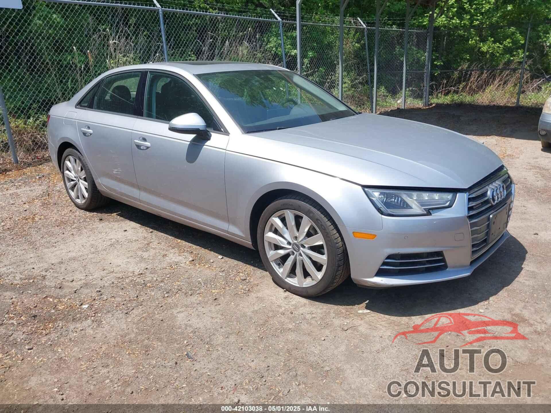 AUDI A4 2017 - WAUANAF44HN006000