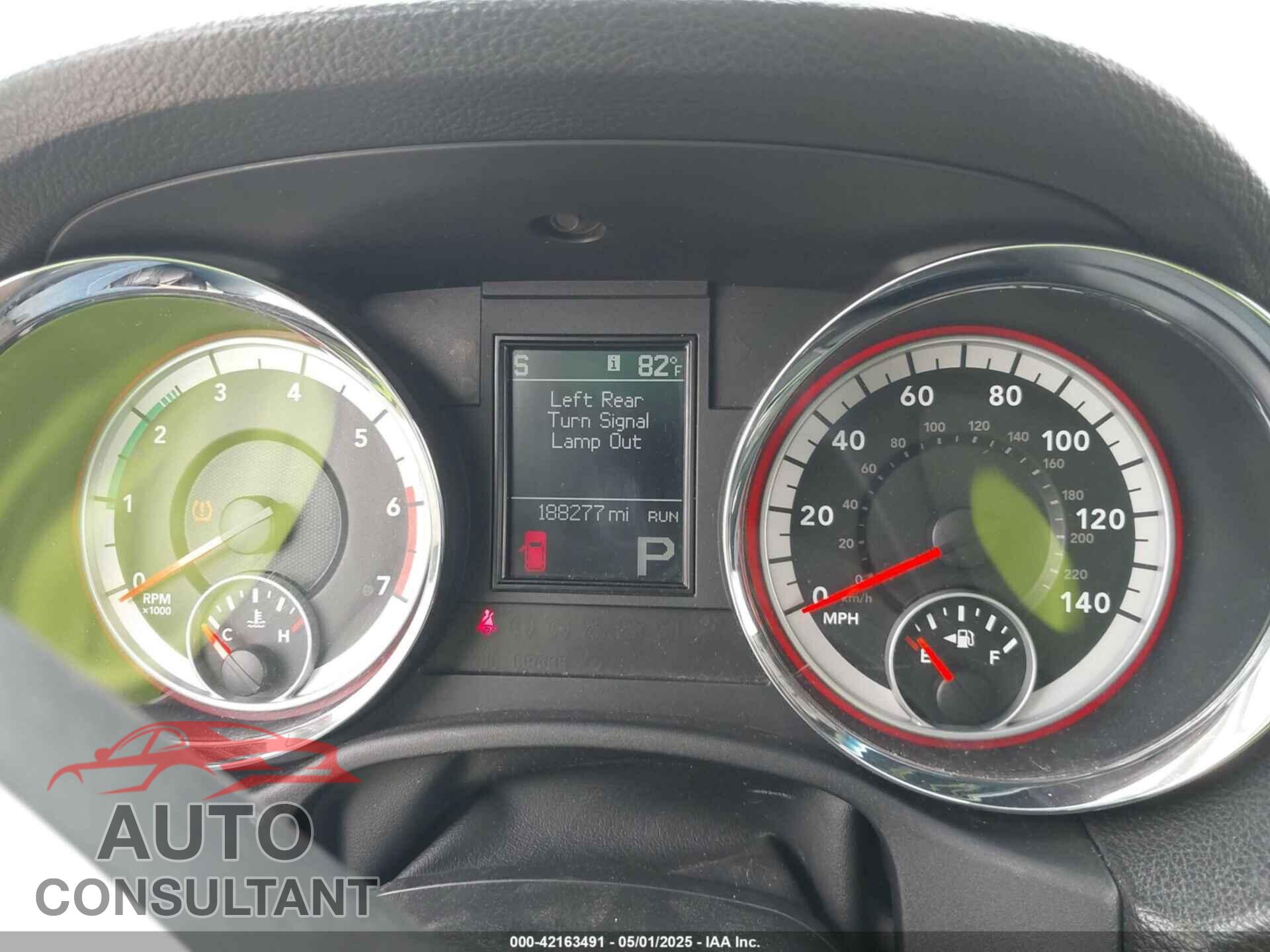 DODGE DURANGO 2011 - 1D4SD5GTXBC663963