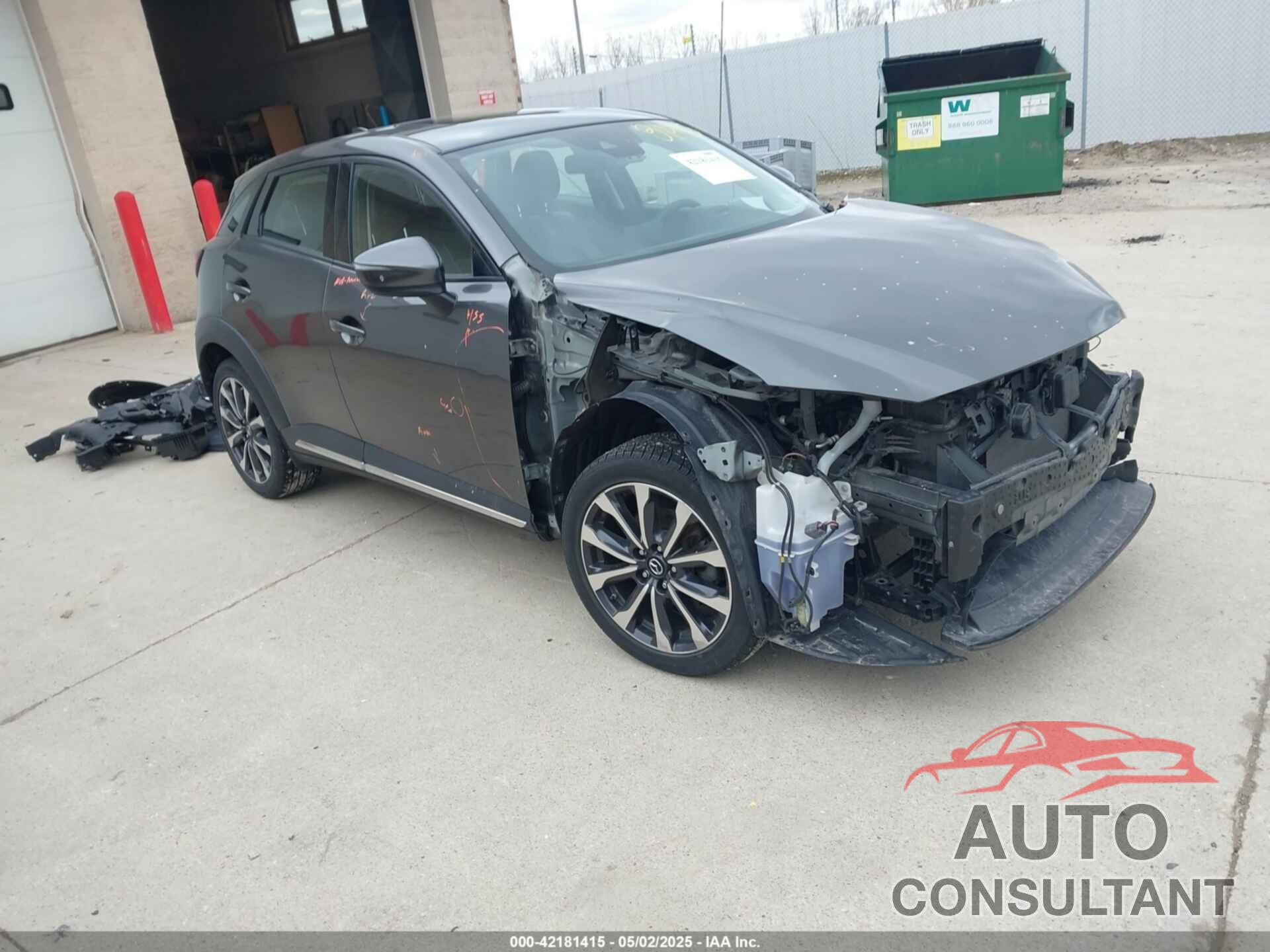 MAZDA CX-3 2019 - JM1DKFD72K0450239