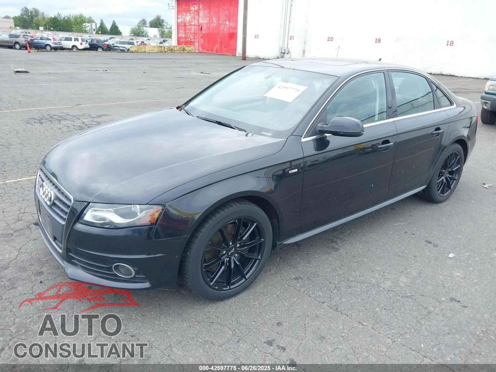 AUDI A4 2012 - WAUFFAFL1CA034086