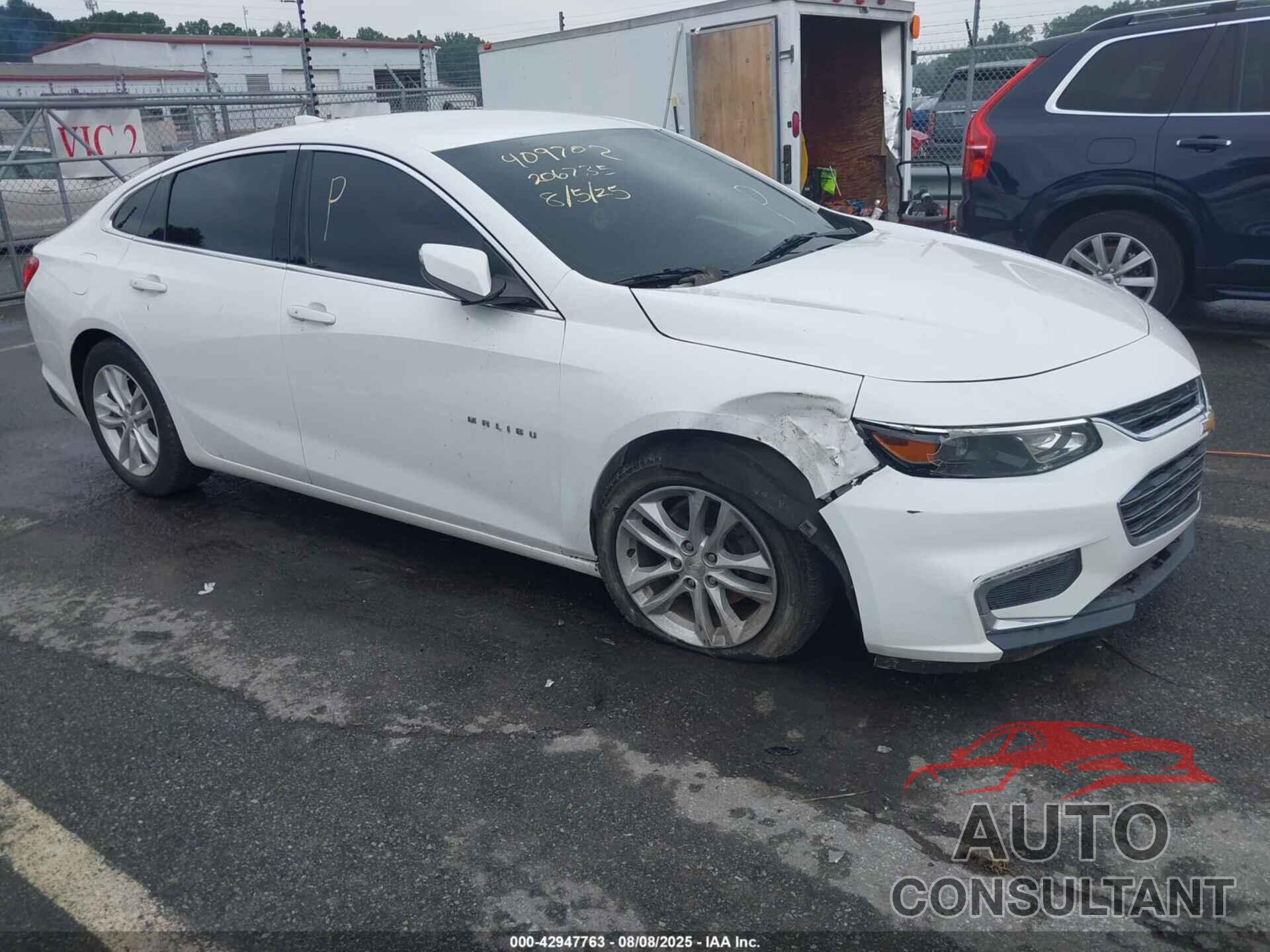 CHEVROLET MALIBU 2016 - 1G1ZE5ST5GF206735