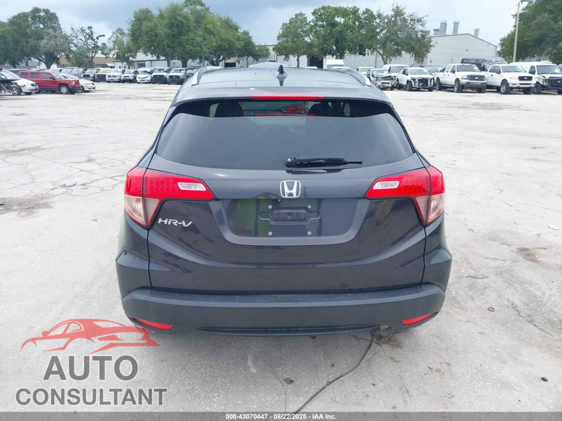 HONDA HR-V 2017 - 3CZRU5H73HM714895
