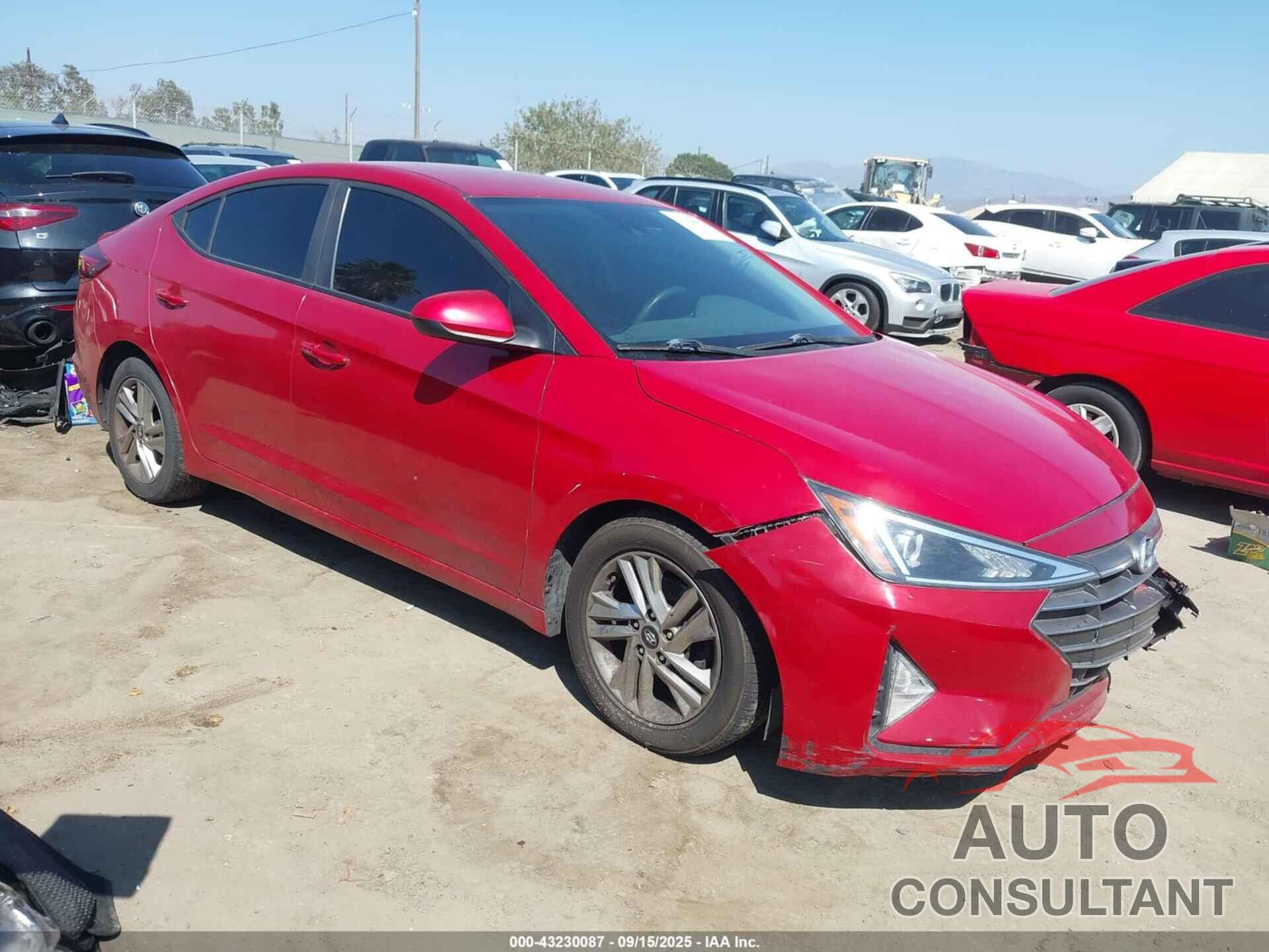 HYUNDAI ELANTRA 2020 - 5NPD84LF8LH523310