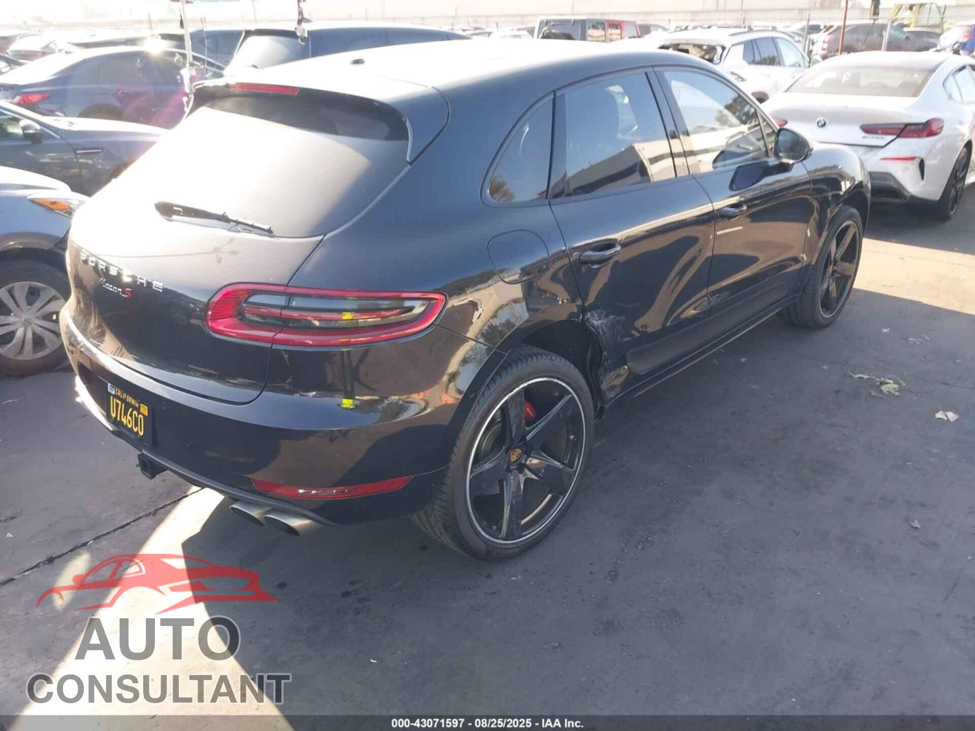 PORSCHE MACAN 2017 - WP1AB2A52HLB14143
