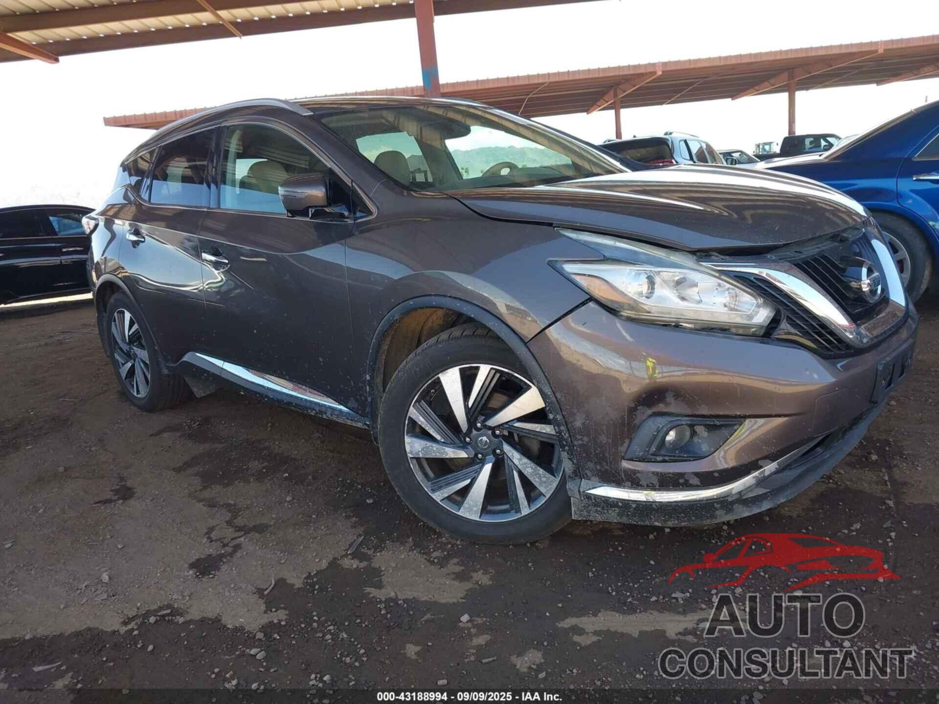 NISSAN MURANO 2016 - 5N1AZ2MH6GN108850
