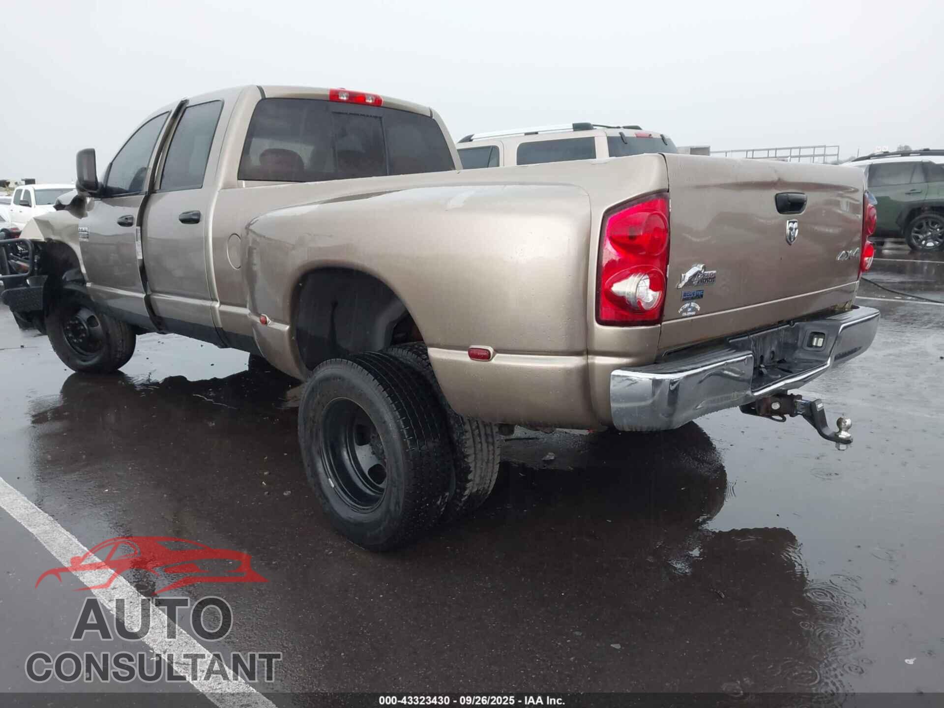 DODGE RAM 3500 2009 - 3D7MX48L39G545286