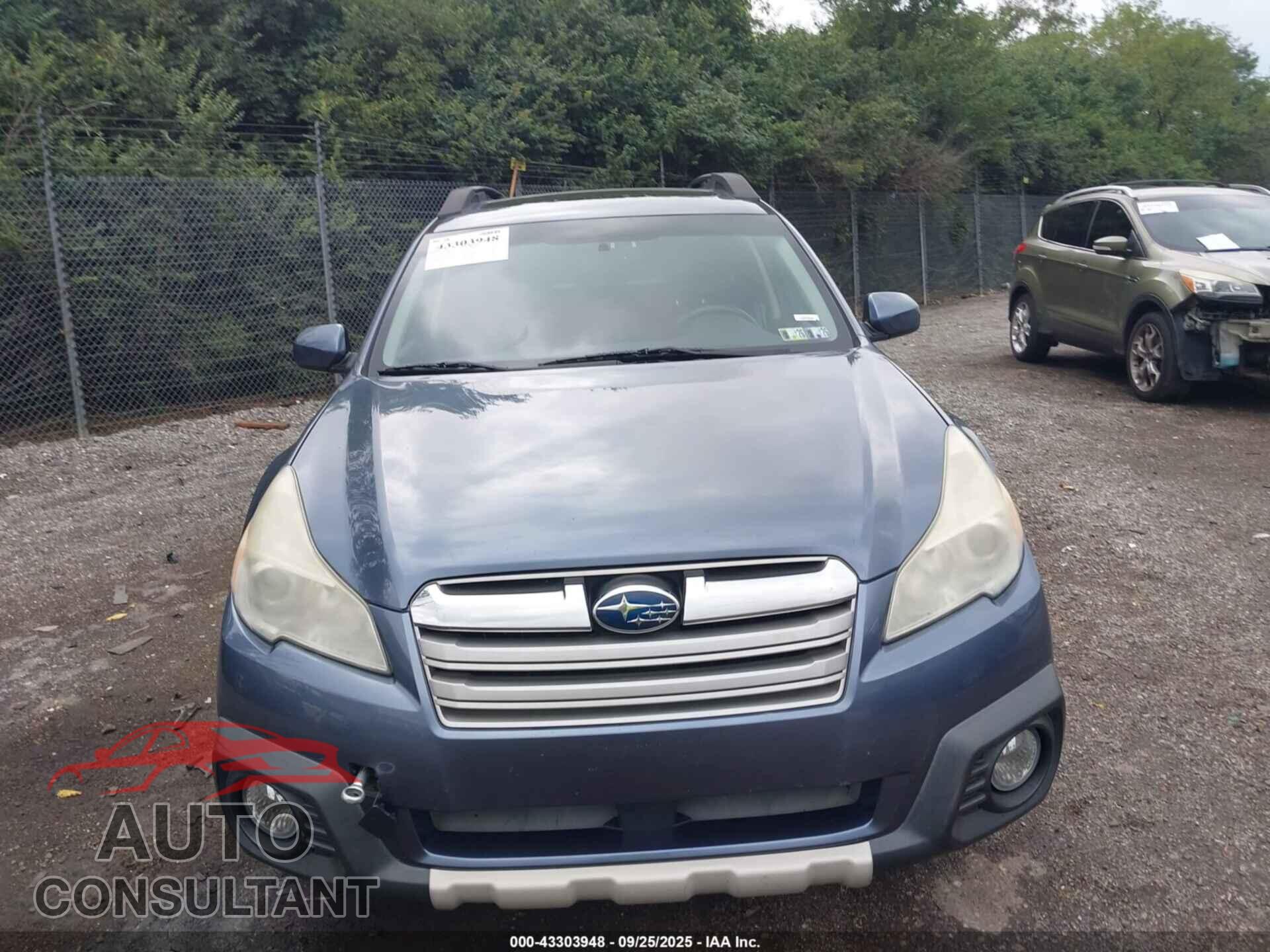 SUBARU OUTBACK 2014 - 4S4BRBLC8E3328297