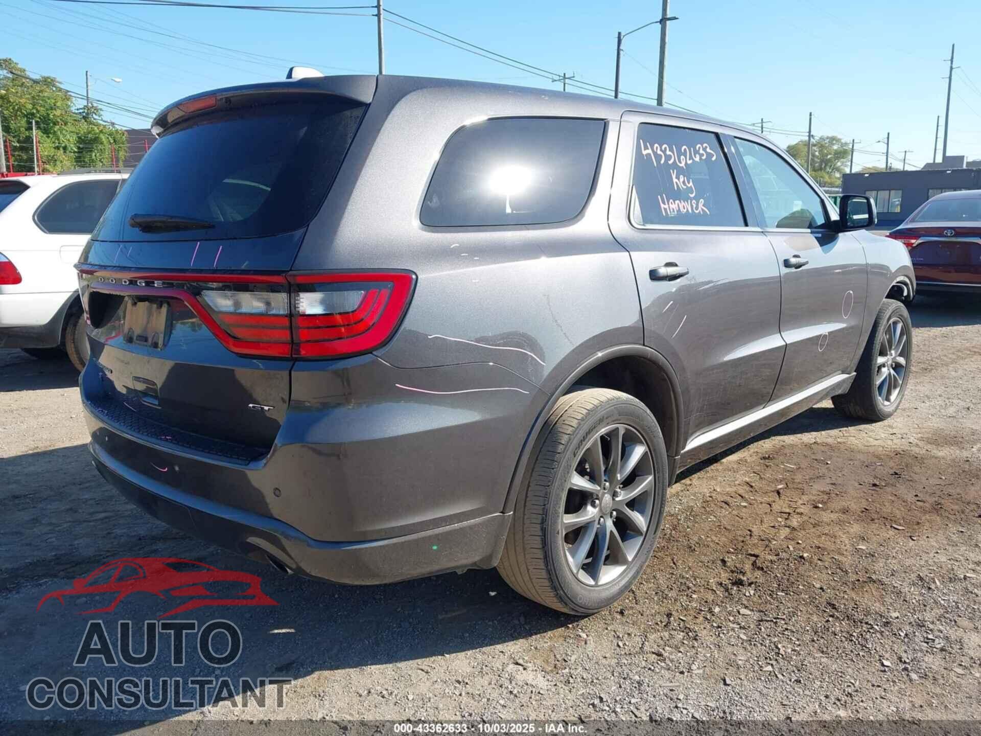 DODGE DURANGO 2018 - 1C4RDJDG4JC395339