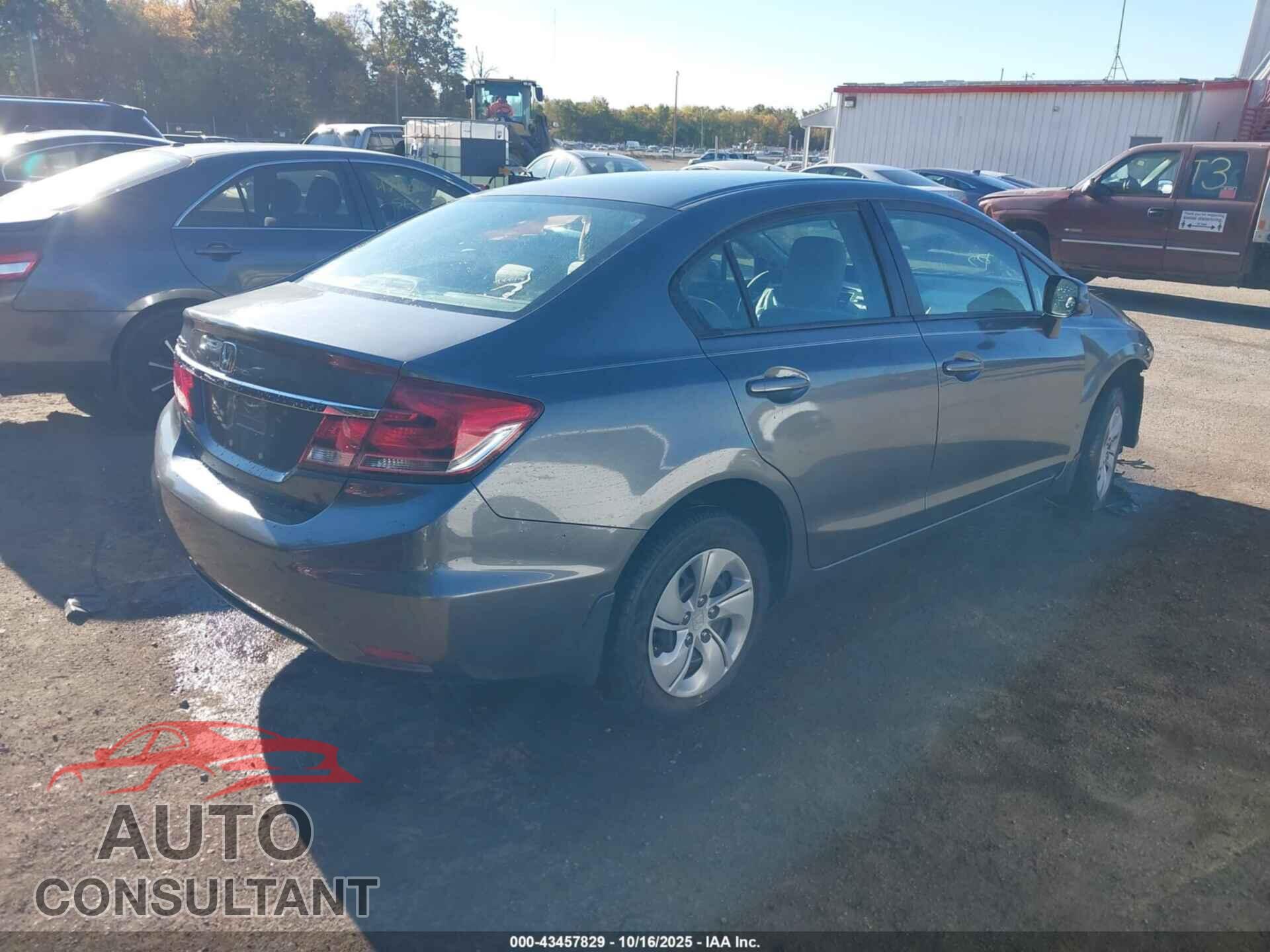 HONDA CIVIC 2013 - 19XFB2F50DE205821