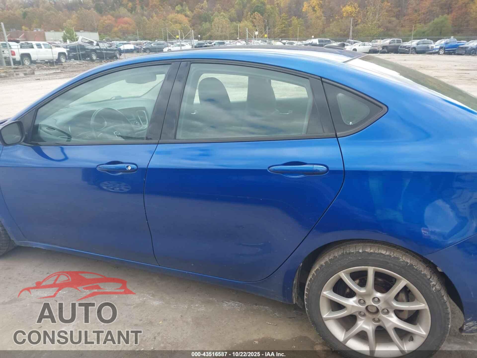 DODGE DART 2013 - 1C3CDFBA3DD184783