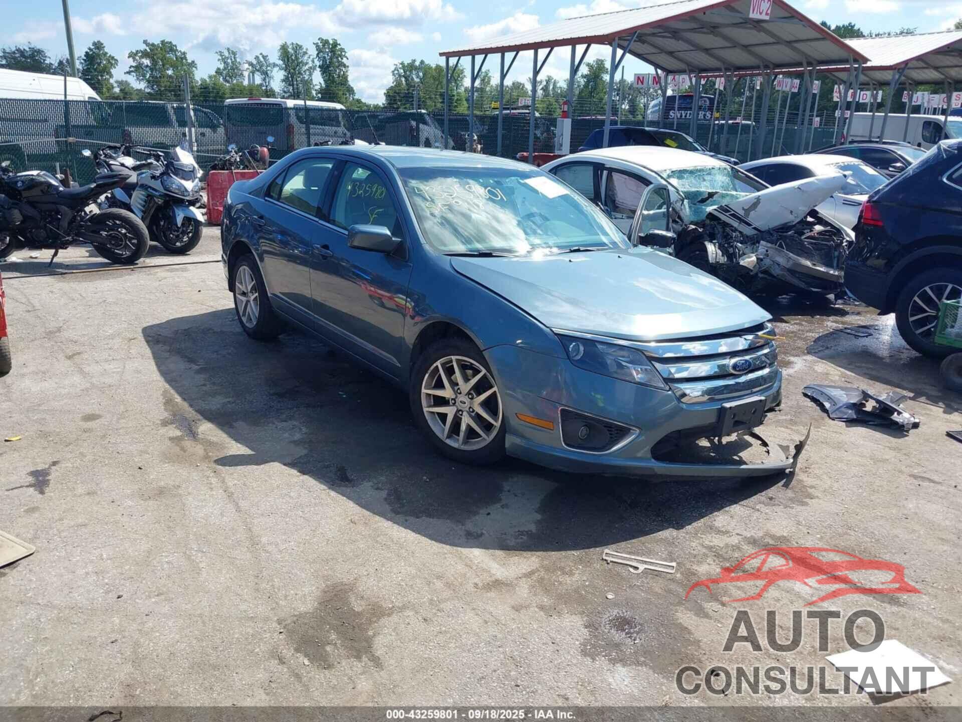 FORD FUSION 2012 - 3FAHP0JA2CR270797