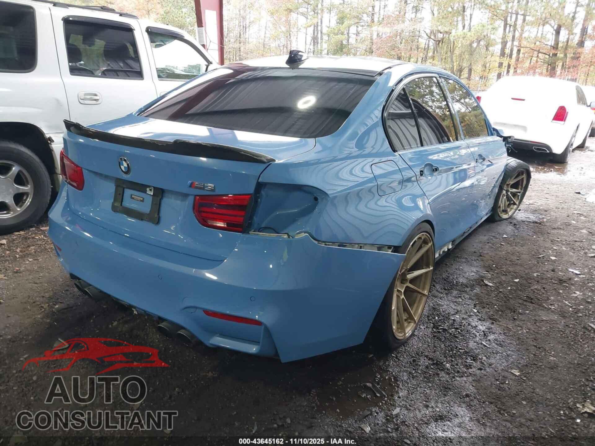 BMW M3 2016 - WBS8M9C57GP966780
