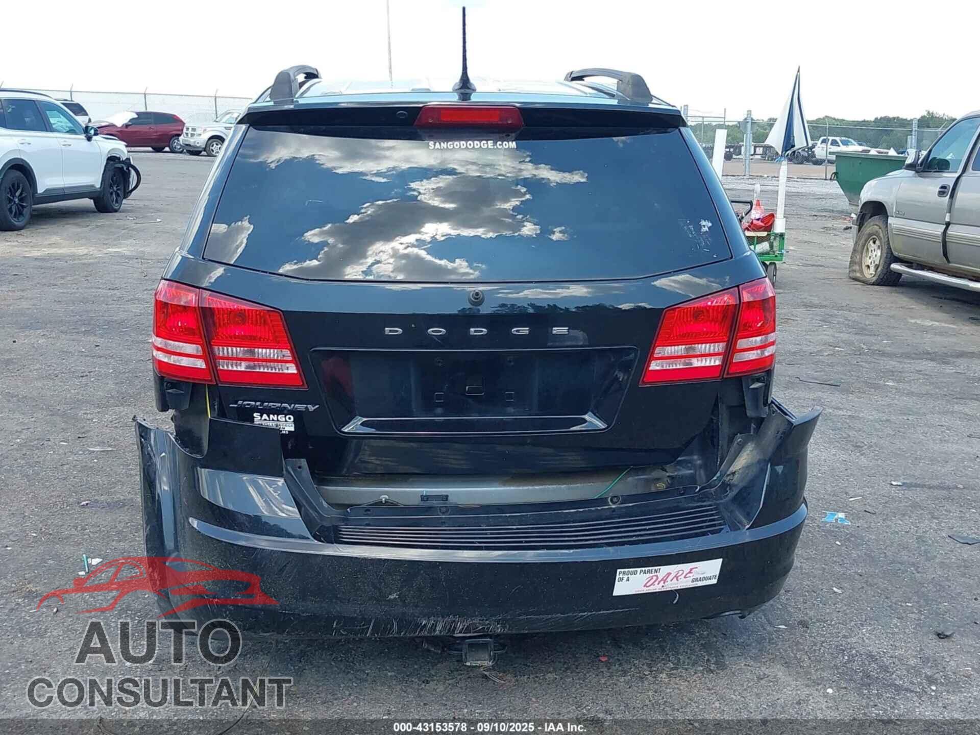 DODGE JOURNEY 2017 - 3C4PDCAB8HT568659