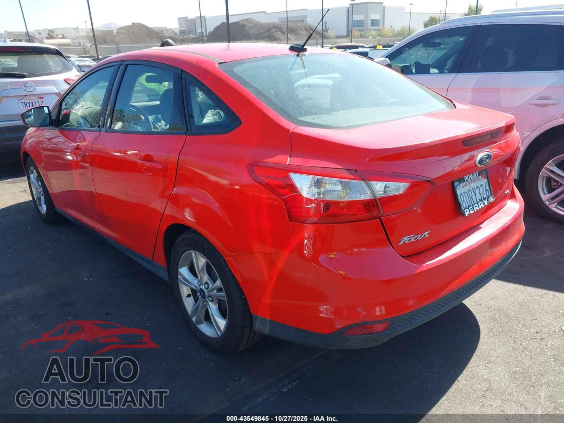 FORD FOCUS 2014 - 1FADP3F27EL210310