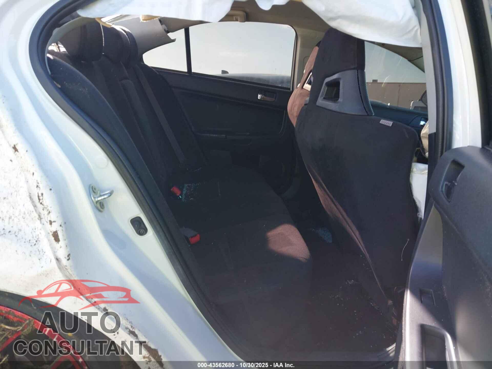 MITSUBISHI LANCER EVOLUTION 2013 - JA32W5FV0DU005865