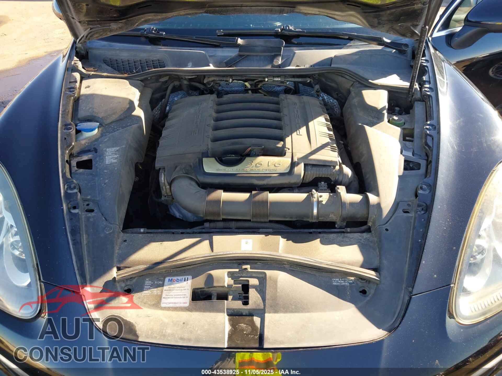 PORSCHE CAYENNE 2011 - WP1AA2A23BLA00491
