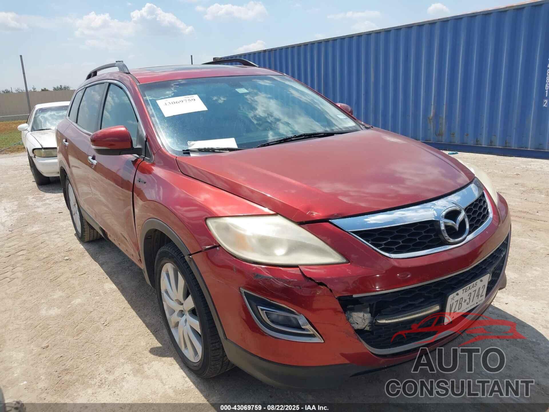 MAZDA CX-9 2010 - JM3TB2MA2A0212347