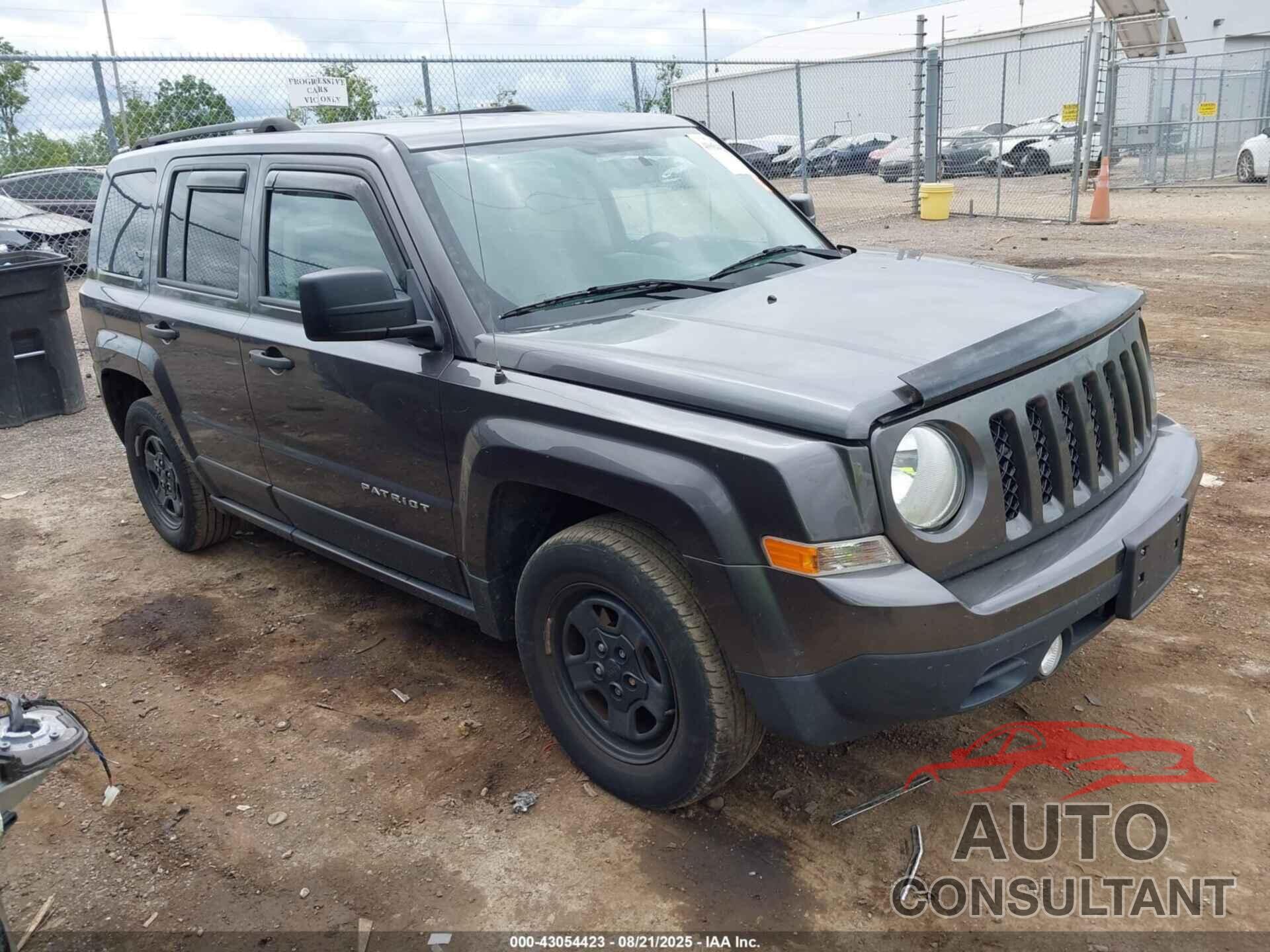 JEEP PATRIOT 2016 - 1C4NJPBA1GD706141