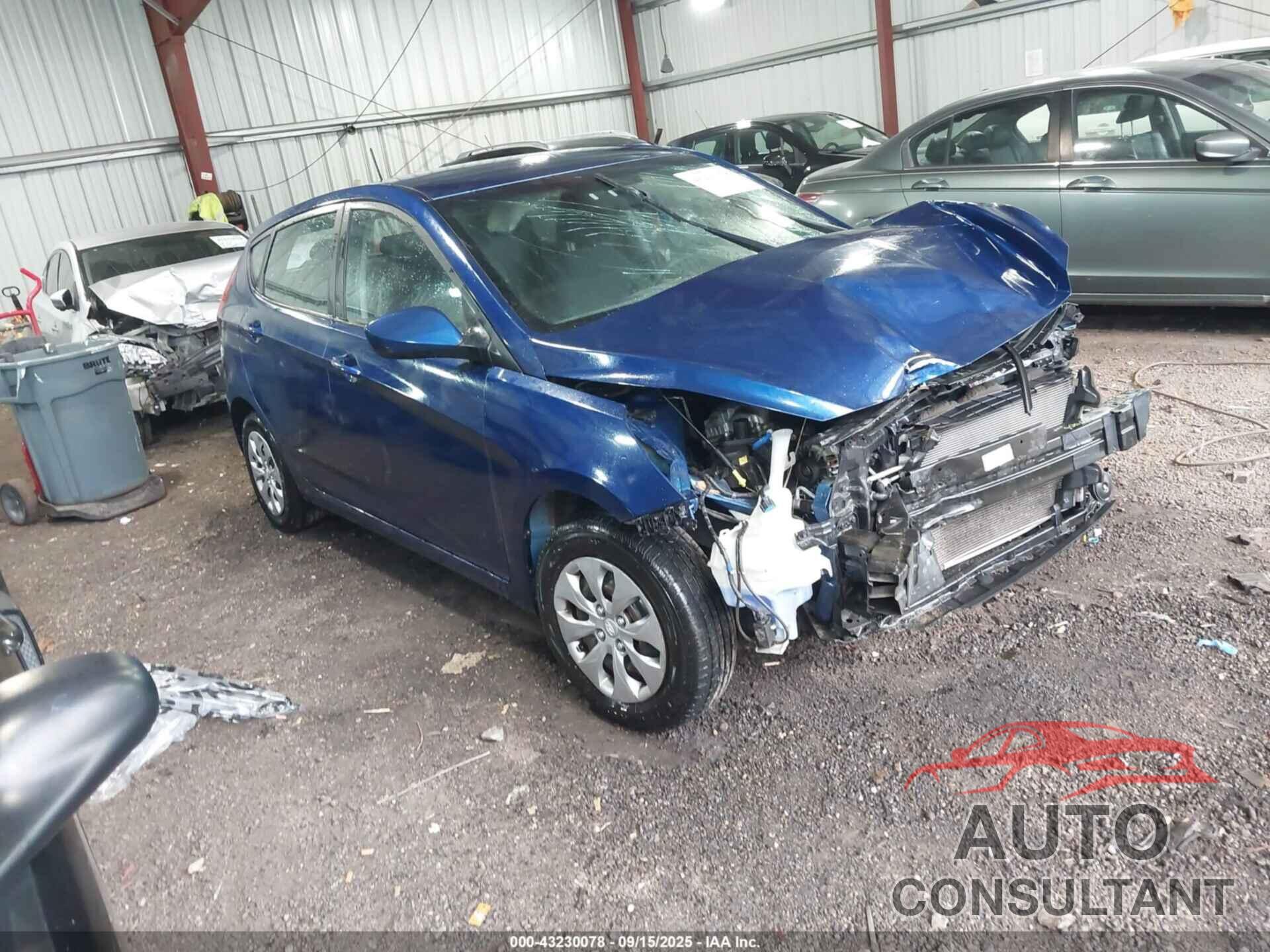 HYUNDAI ACCENT 2017 - KMHCT5AE3HU311675