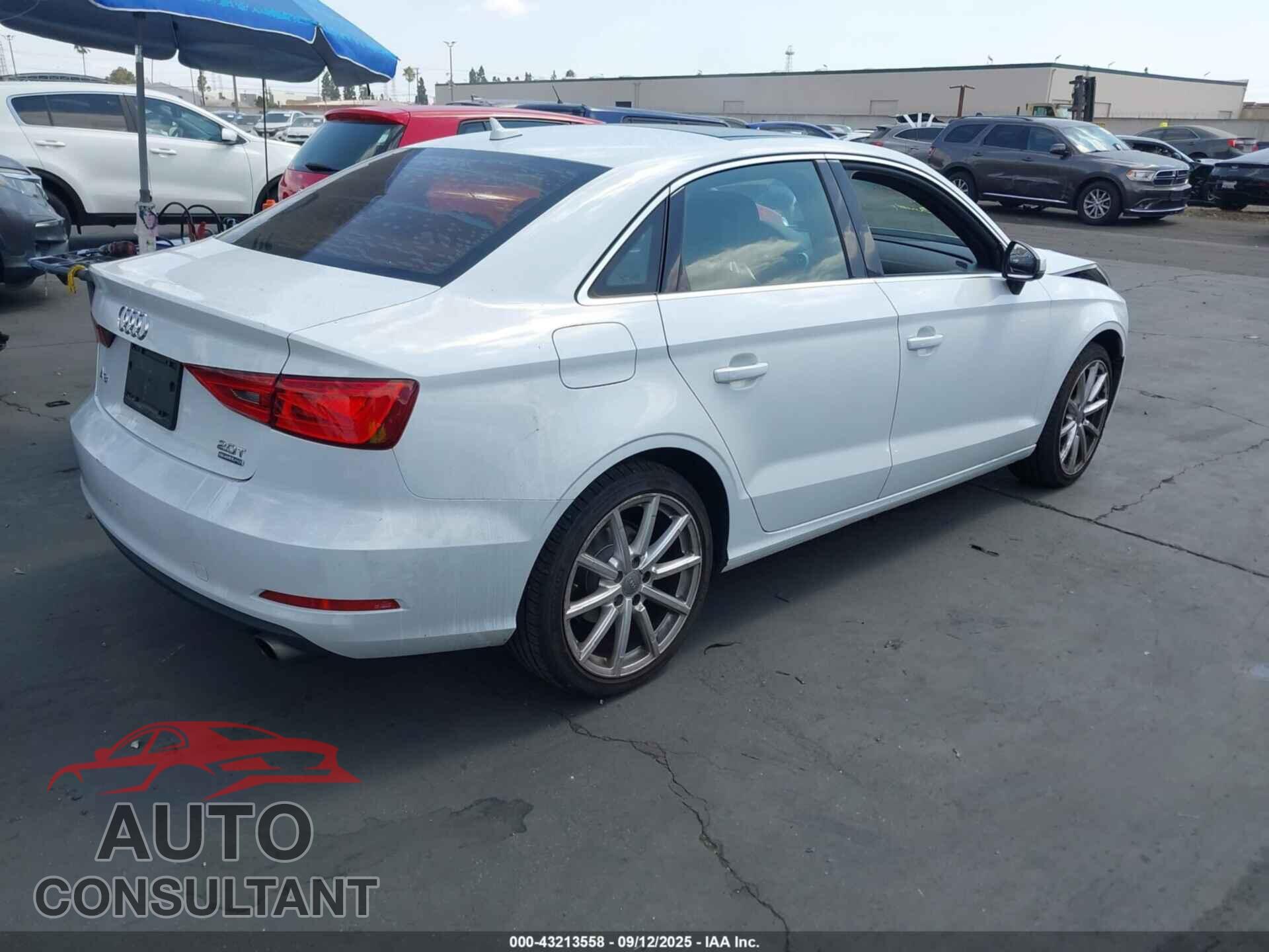 AUDI A3 2015 - WAUBFGFF7F1126920