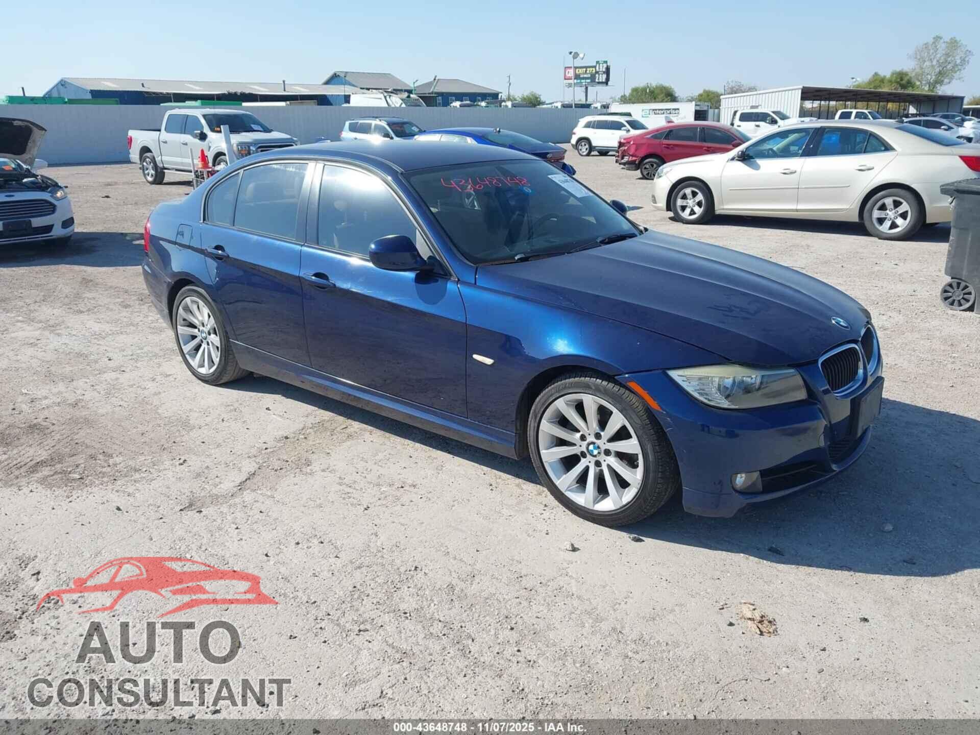 BMW 328I 2011 - WBAPH7C58BE462011