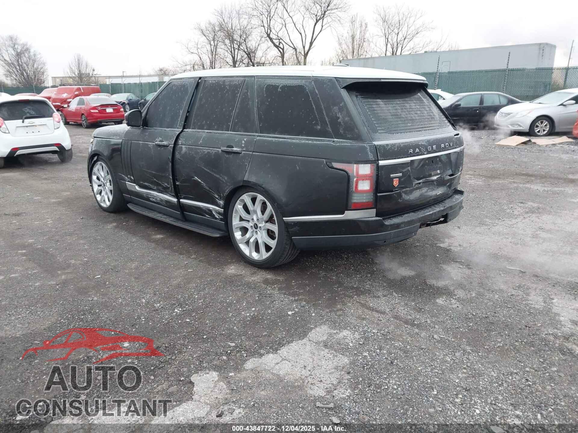 LAND ROVER RANGE ROVER 2013 - SALGS2EF1DA124157