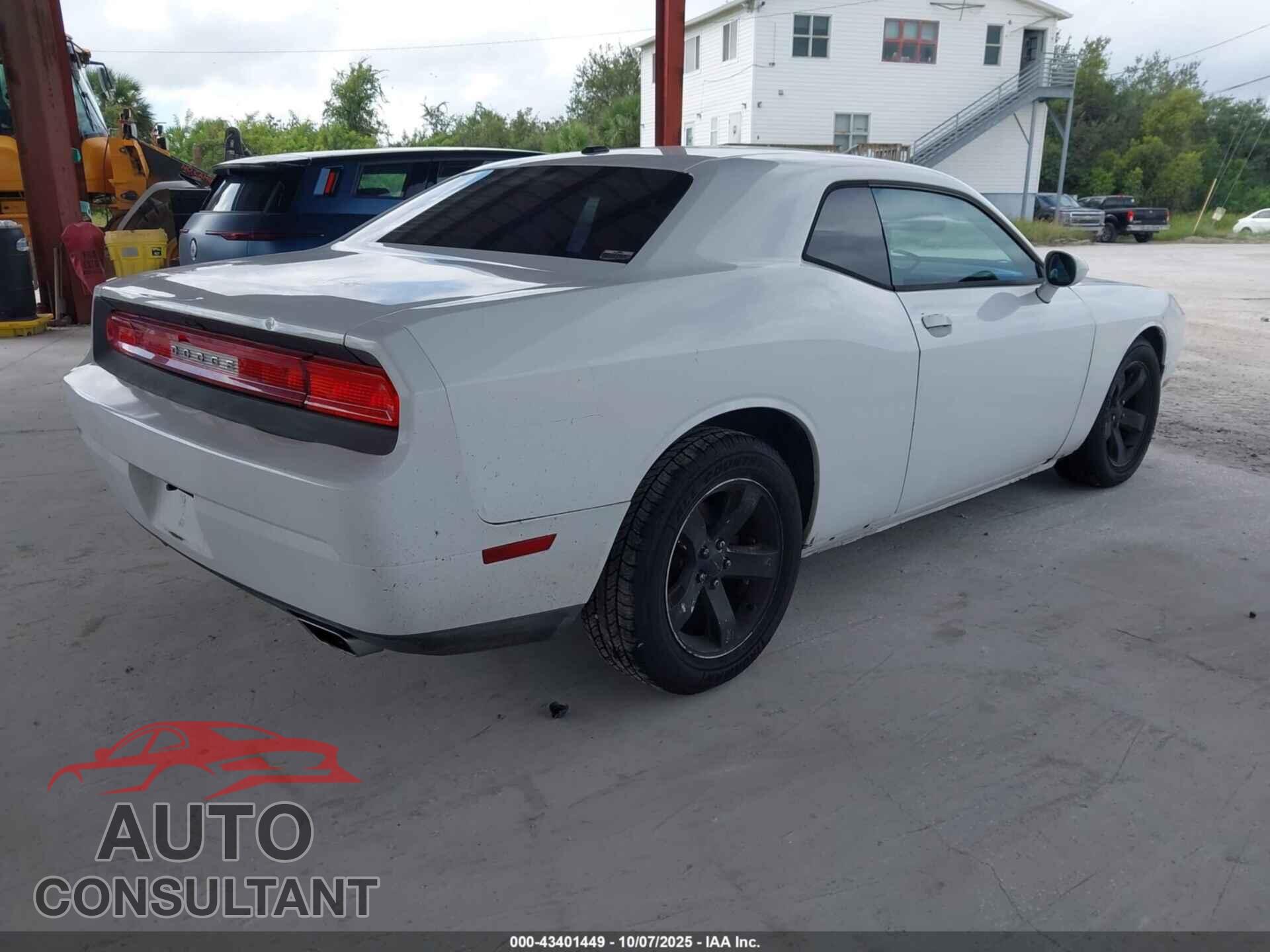 DODGE CHALLENGER 2012 - 2C3CDYAG2CH280908