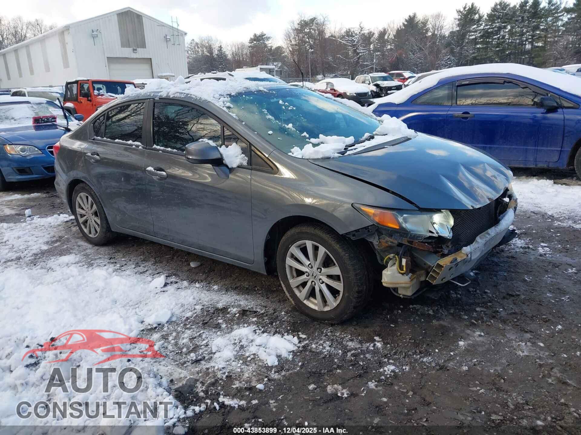HONDA CIVIC 2012 - 2HGFB2F98CH307018