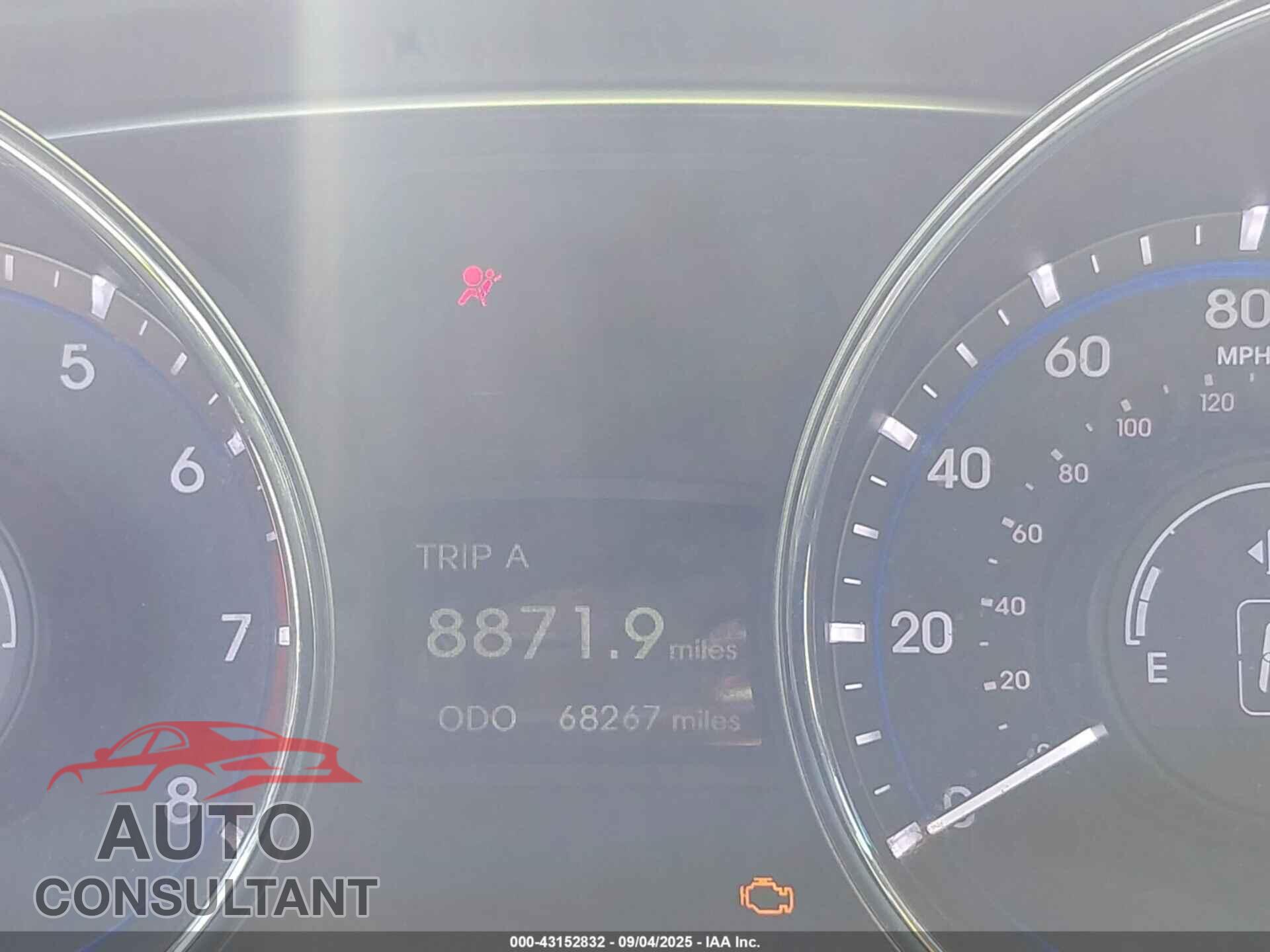 HYUNDAI SONATA 2012 - 5NPEC4AB2CH436991